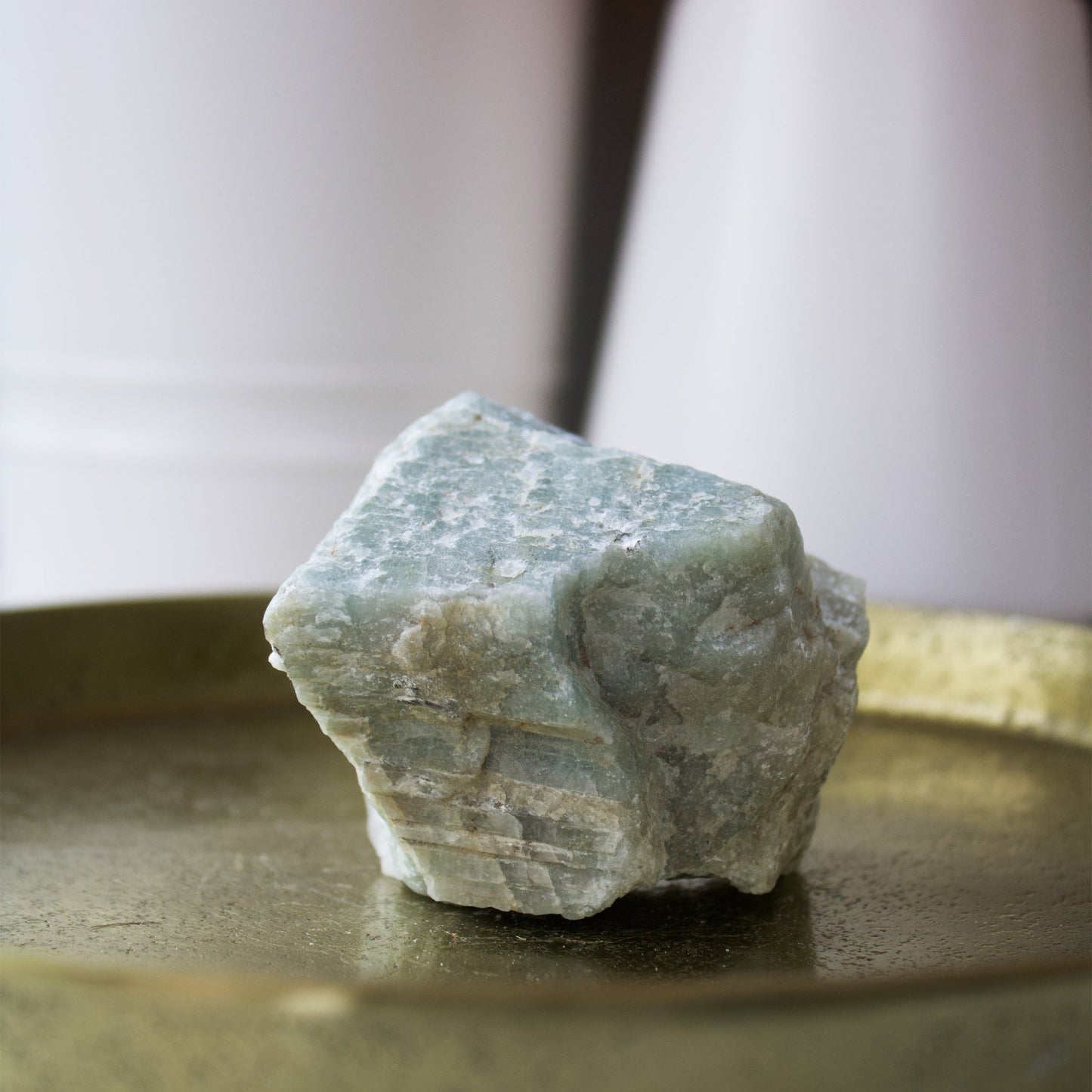 Aquamarine - Rough Unique Specimen #1 - Muse + Moonstone