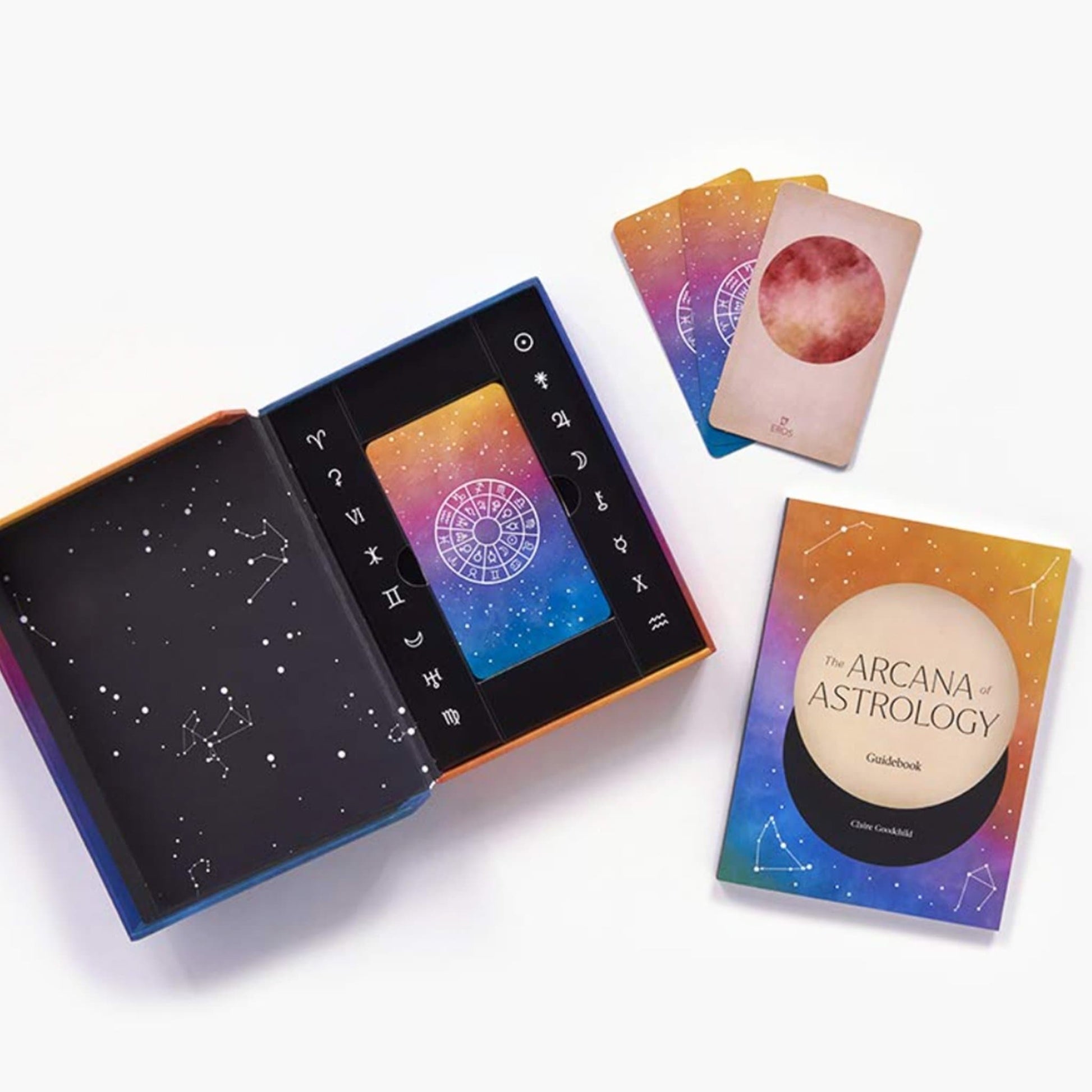 Arcana of Astrology Boxed Set: Oracle Deck and Guidebook for Cosmic Insight - Muse + Moonstone