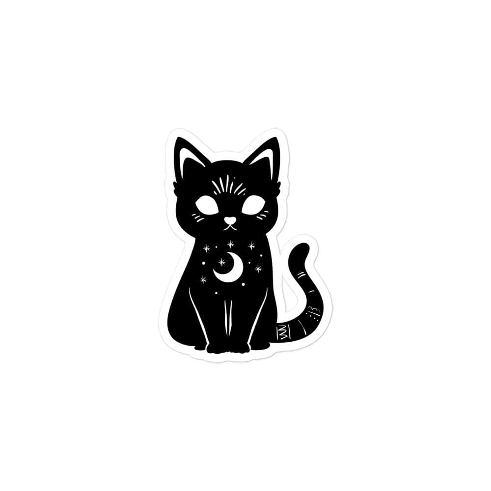 Astro Kitten - Vinyl Sticker - Muse + Moonstone