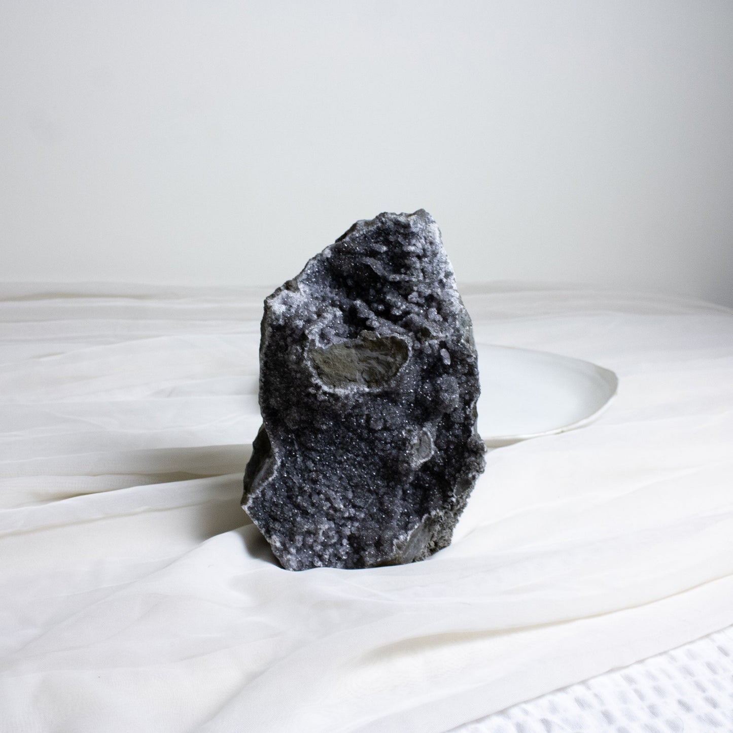 Black Amethyst - Unique Specimen - #3 - Muse + Moonstone