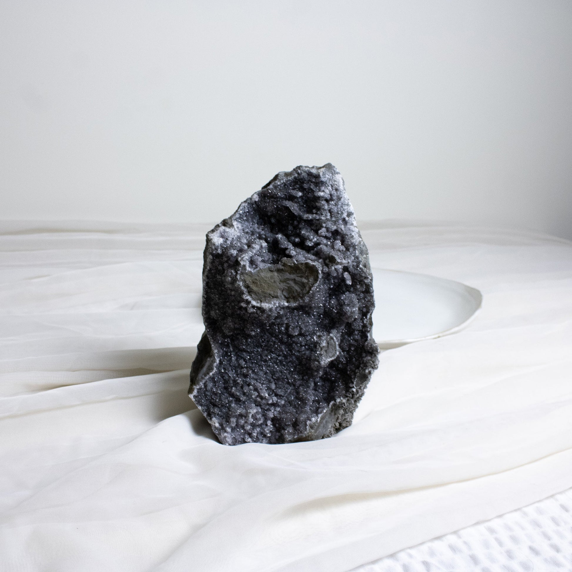 Black Amethyst - Unique Specimen - #3 - Muse + Moonstone