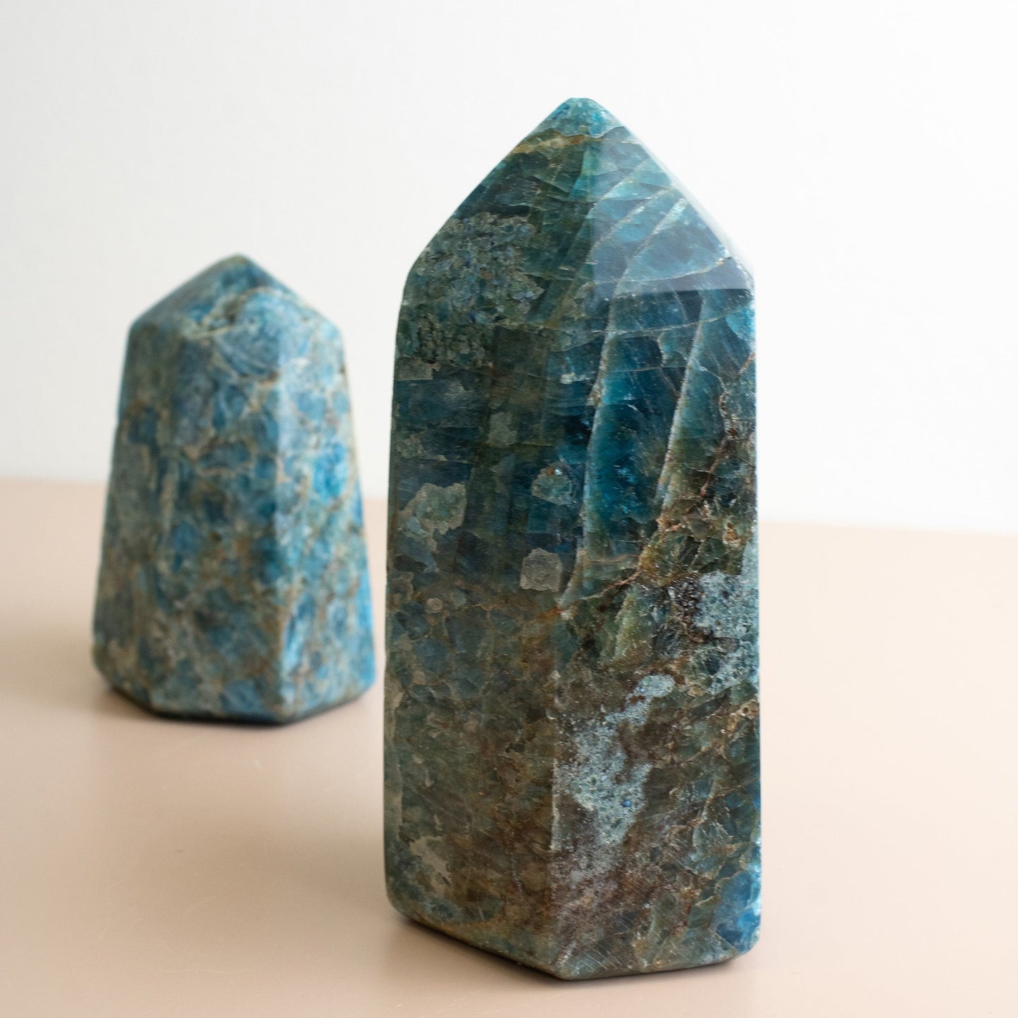 Blue Apatite - Generator - Unique Specimen #2 - Muse + Moonstone