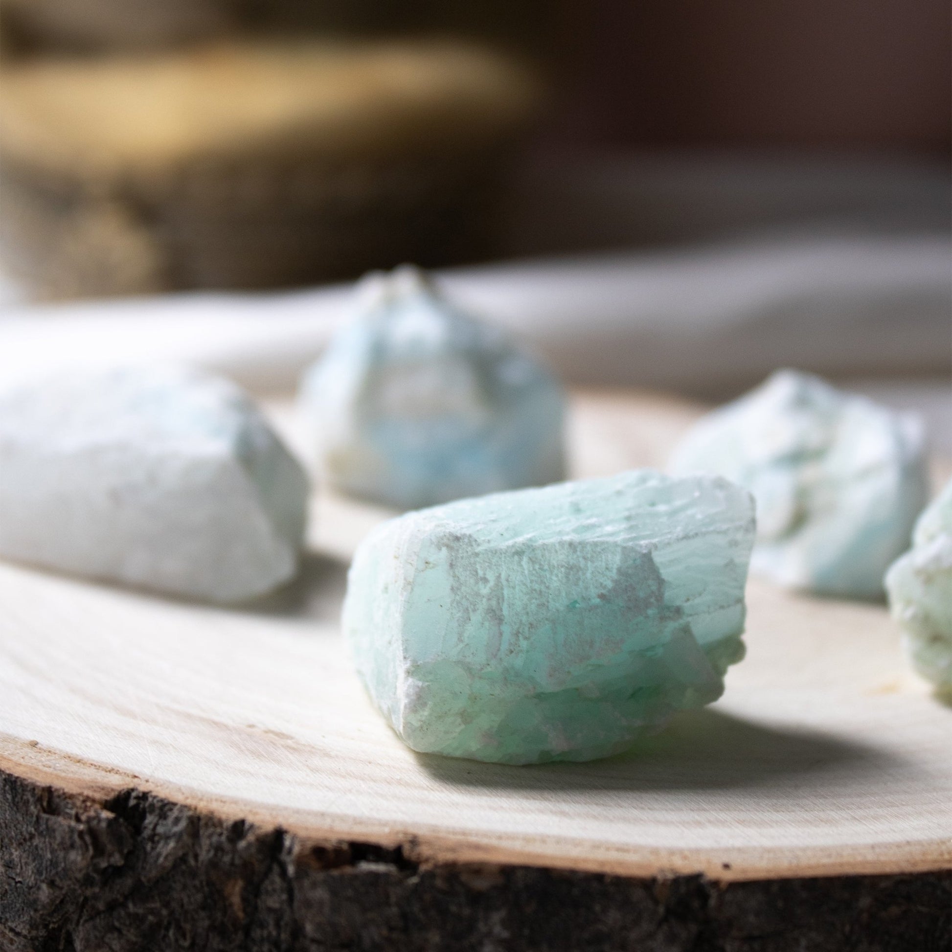 Blue Aragonite - Rough - Muse + Moonstone