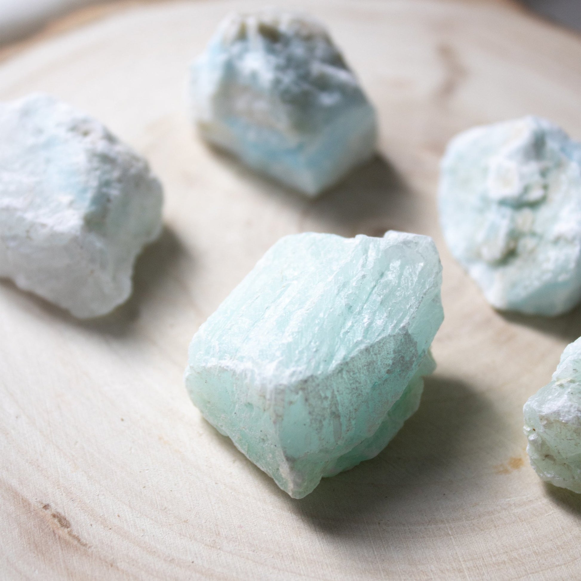 Blue Aragonite - Rough - Muse + Moonstone