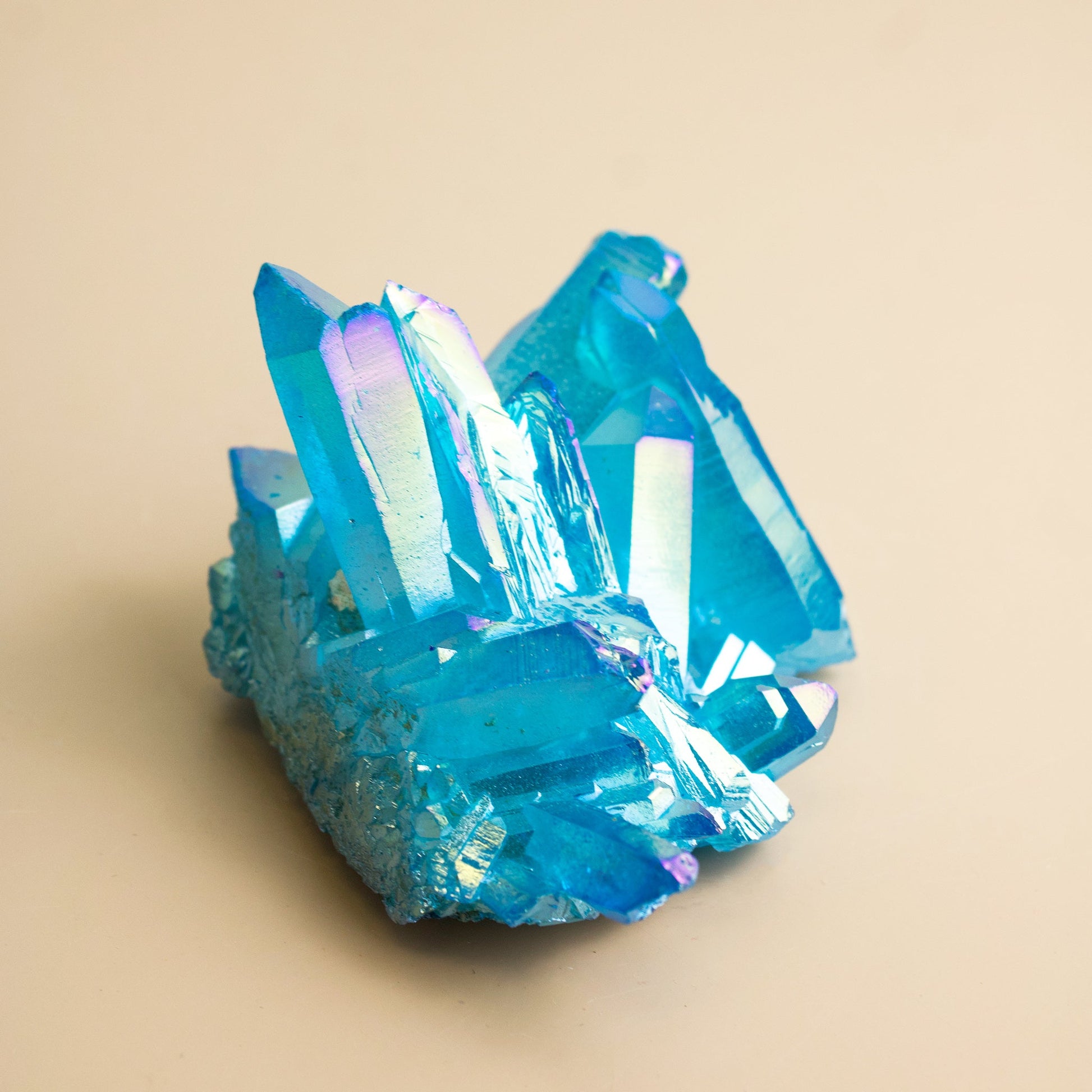 Blue Aura Quartz - Unique Specimen #2 - Muse + Moonstone
