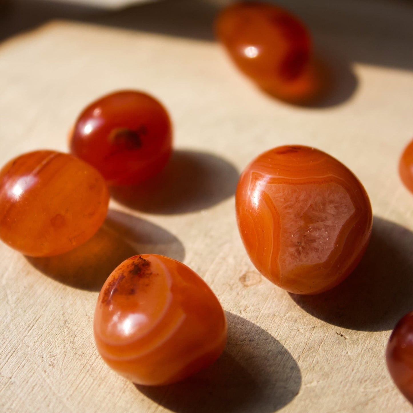 Carnelian - Tumbled - Muse + Moonstone