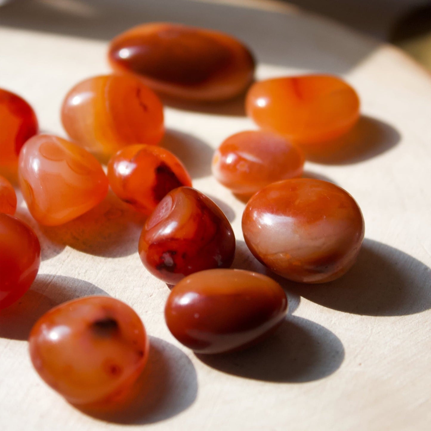 Carnelian - Tumbled - Muse + Moonstone