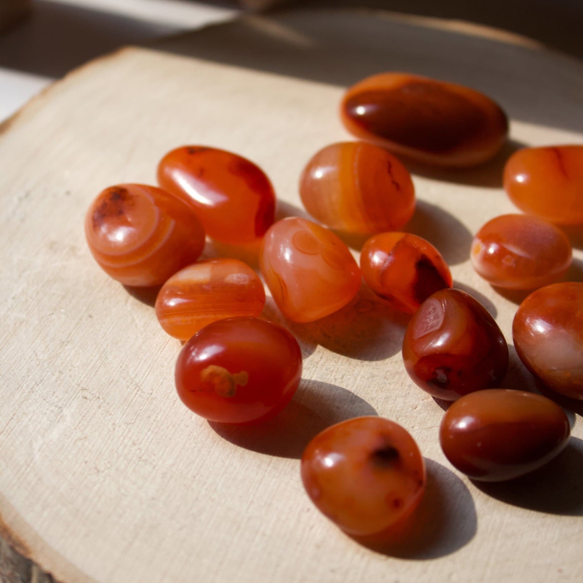 Carnelian - Tumbled - Muse + Moonstone