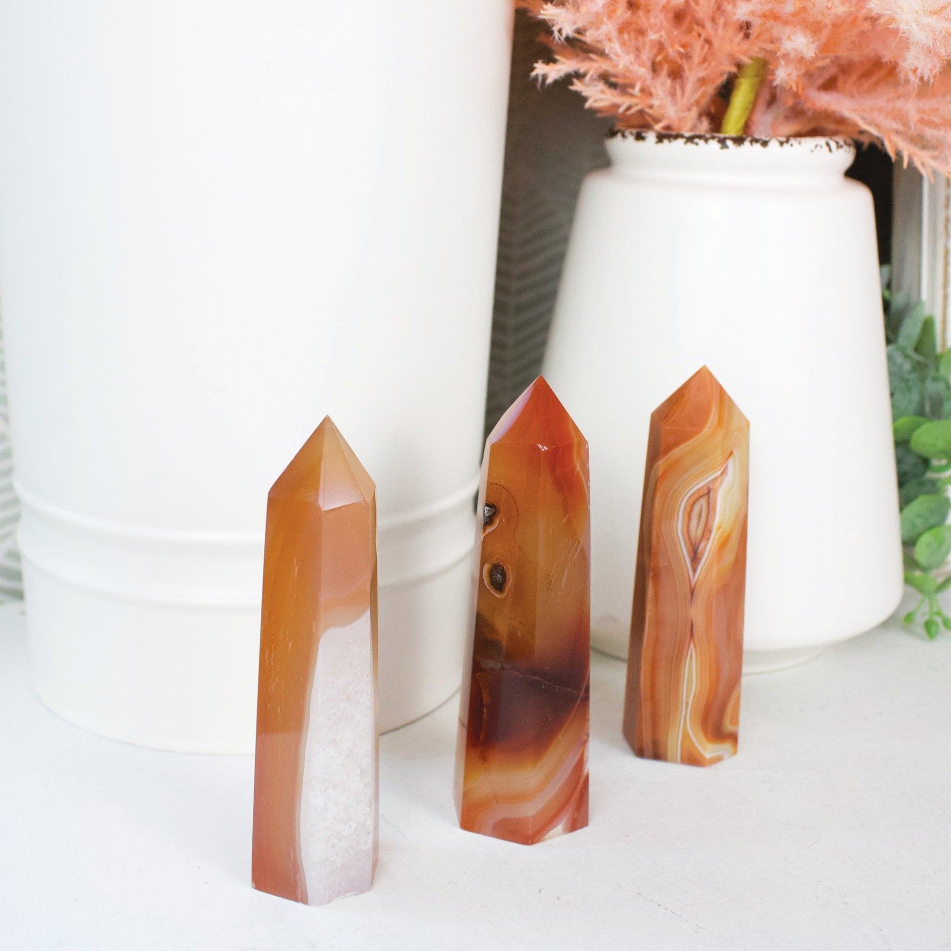 Carnelian - Unique Specimen #3 - Muse + Moonstone