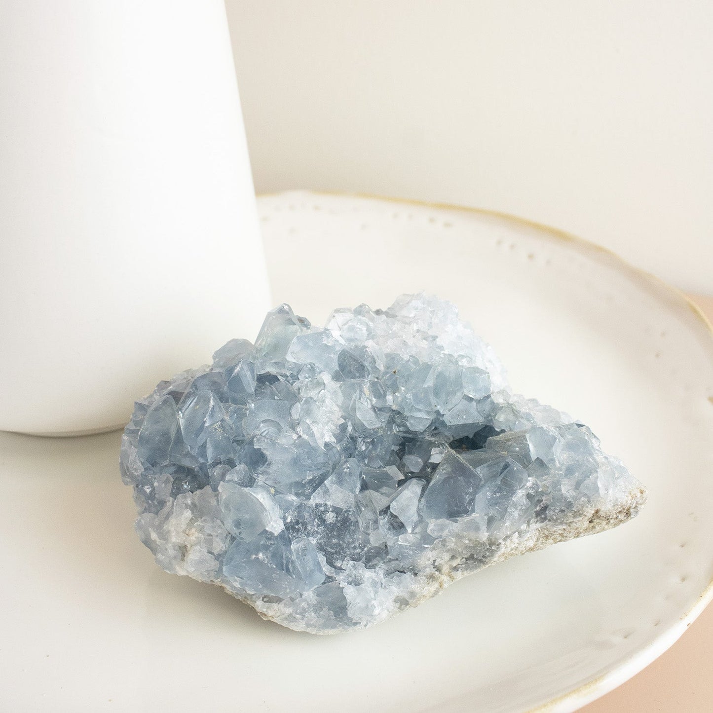 Celestite - Unique Specimen #2 - Muse + Moonstone