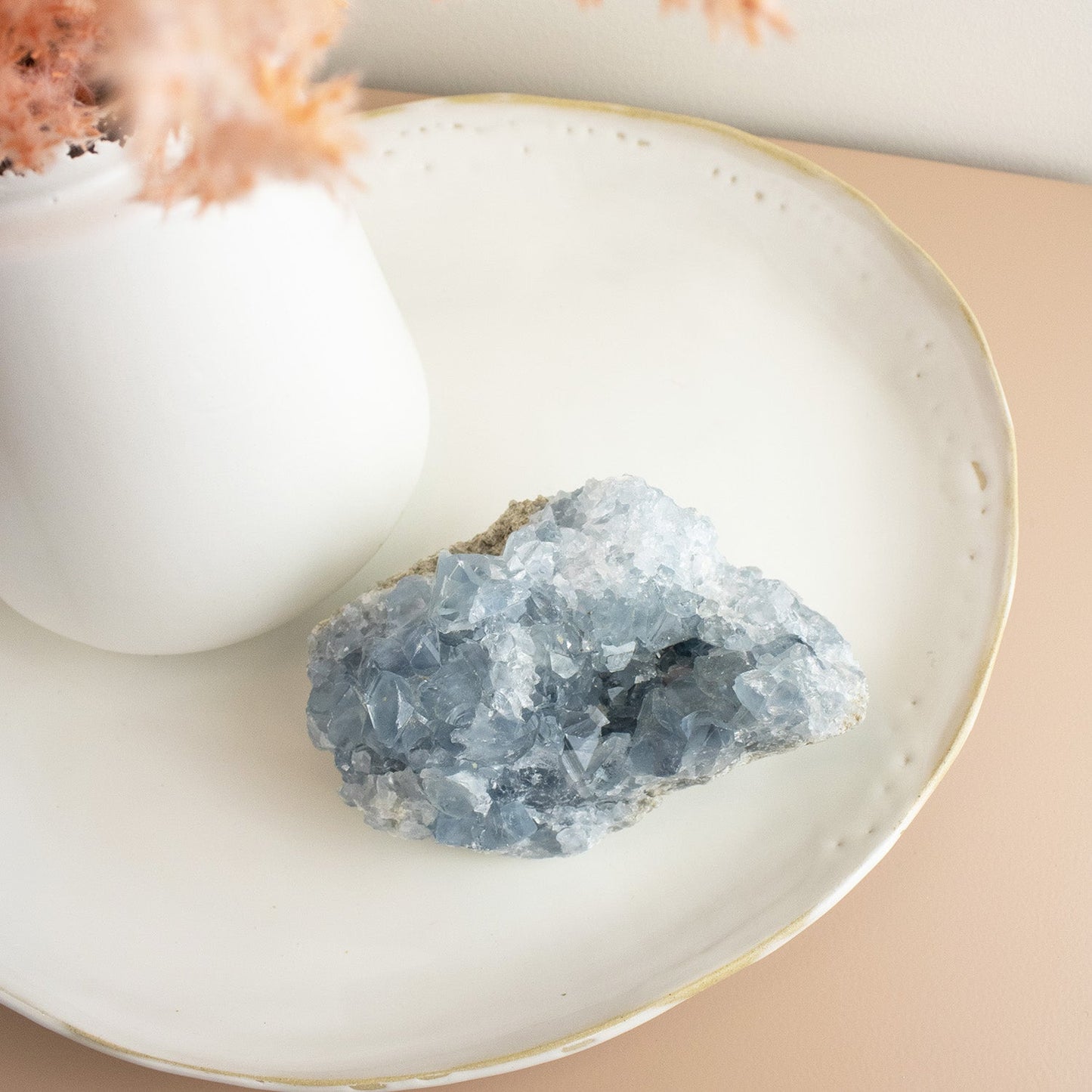 Celestite - Unique Specimen #2 - Muse + Moonstone