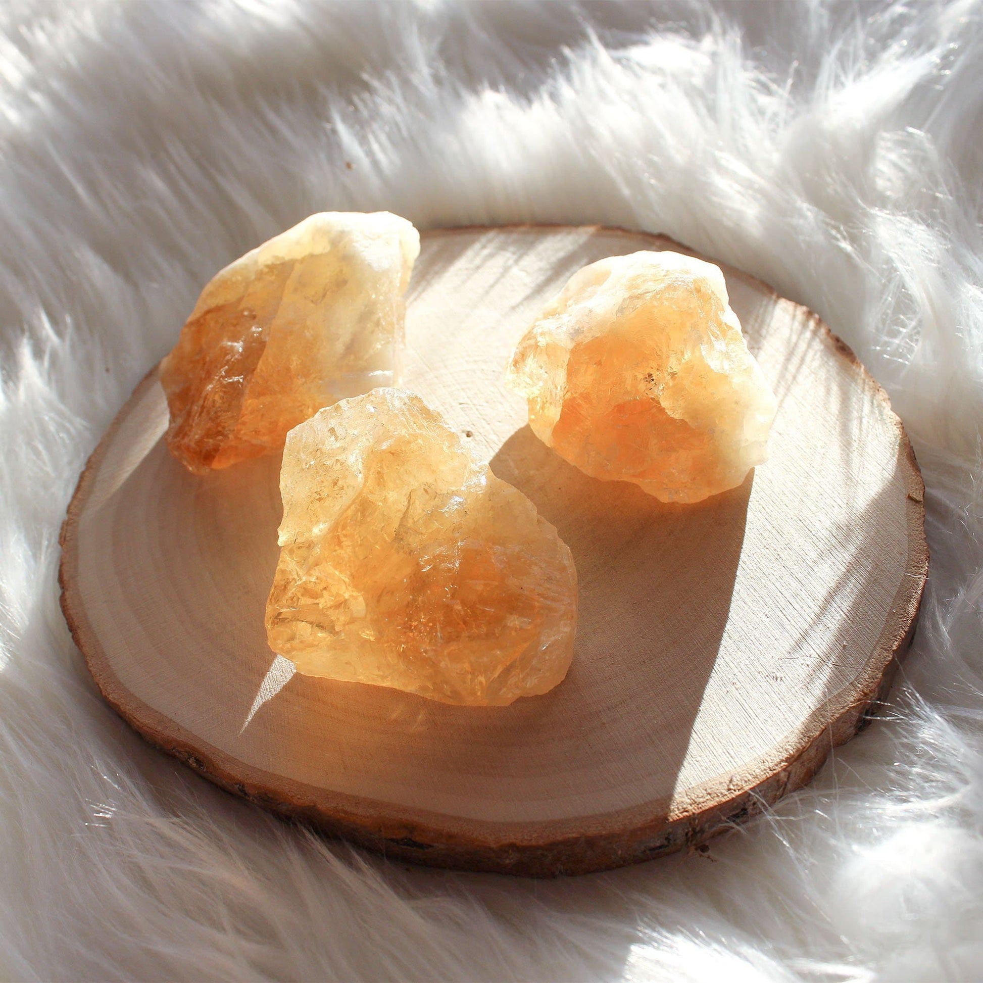 Citrine - Rough - Muse + Moonstone