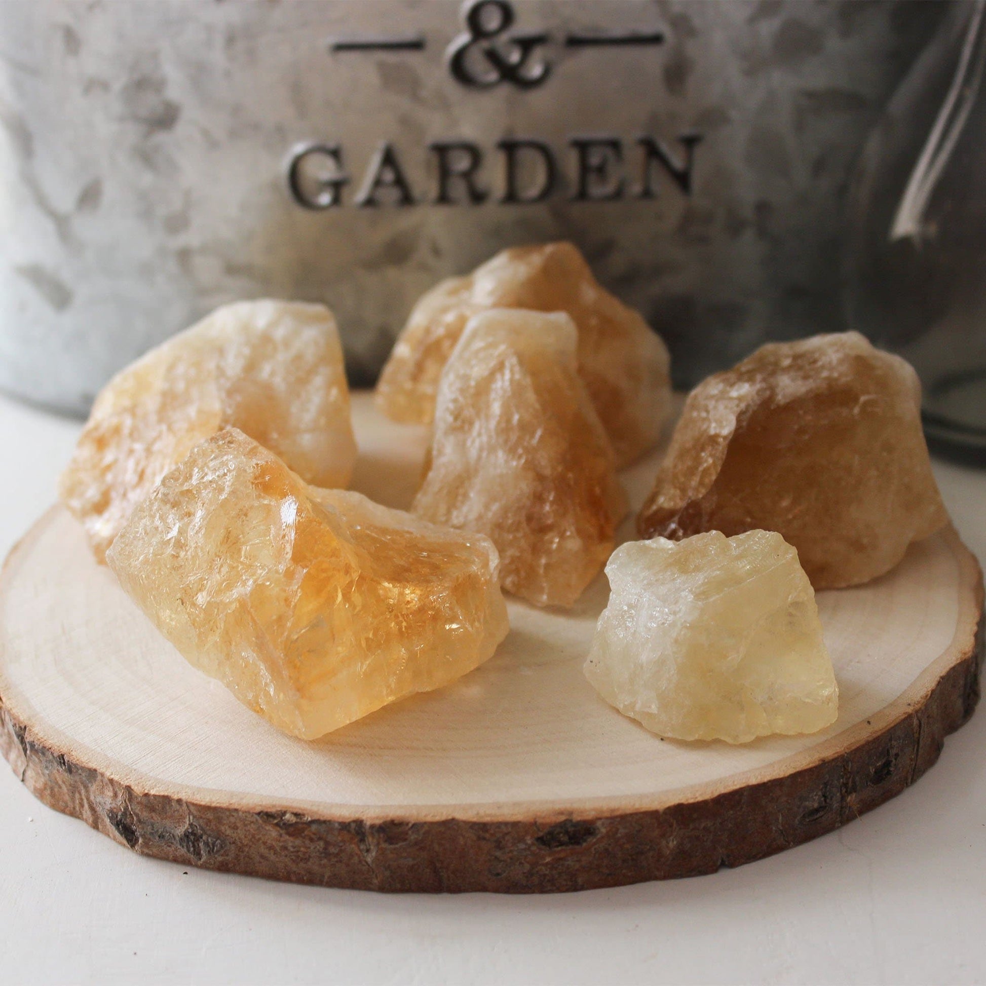 Citrine - Rough - Muse + Moonstone