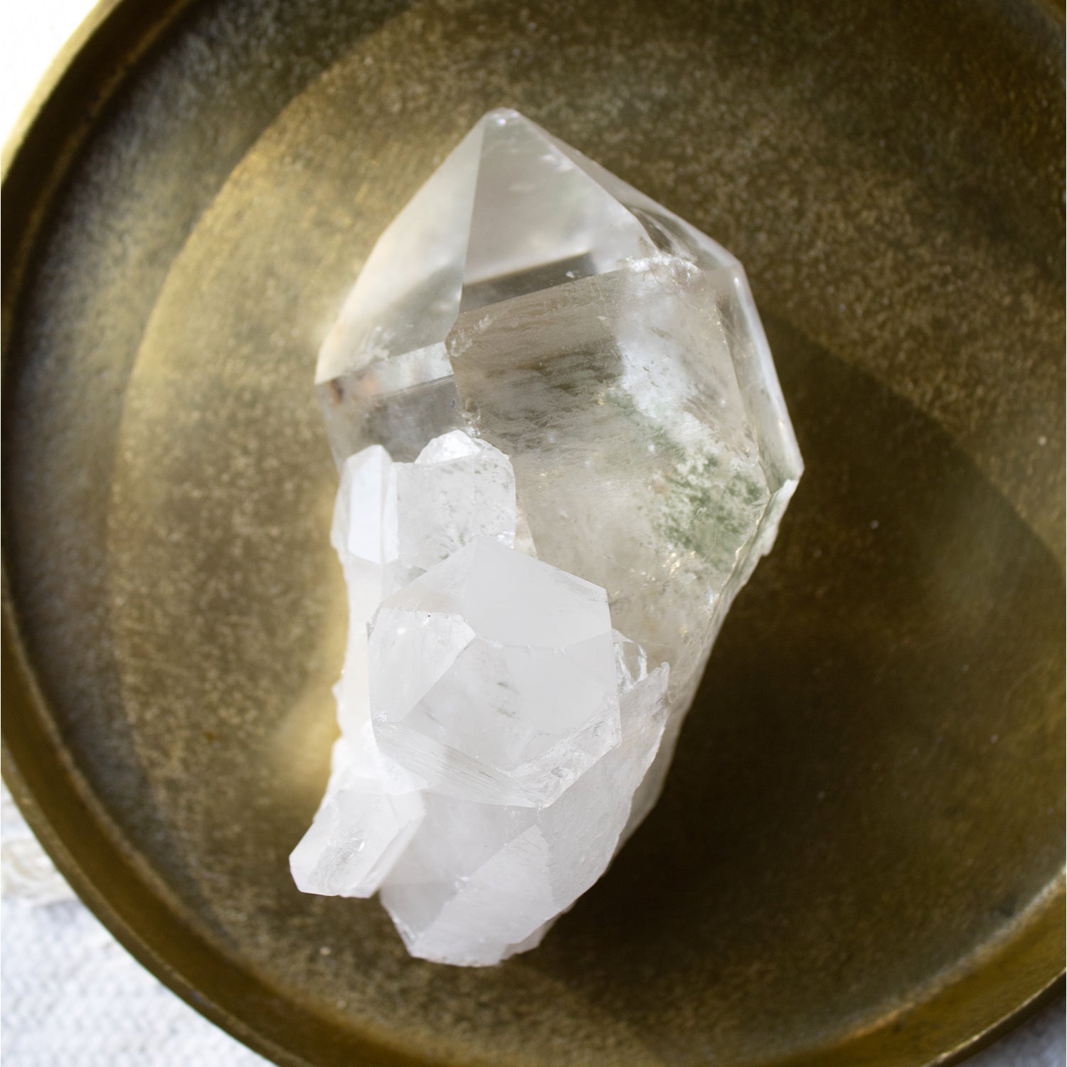 Clear Quartz - Cluster - Unique Specimen #2 - Muse + Moonstone