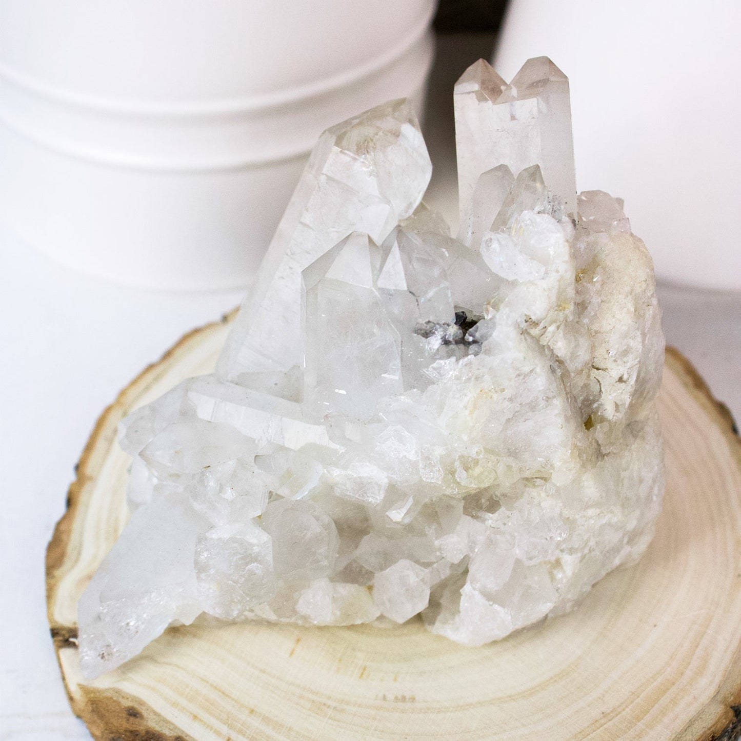 Clear Quartz - Cluster - Unique Specimen #4 - Muse + Moonstone