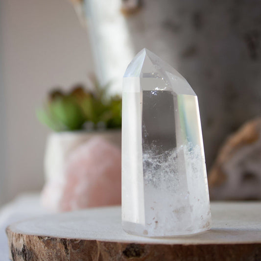 Clear Quartz Generator - Muse + Moonstone