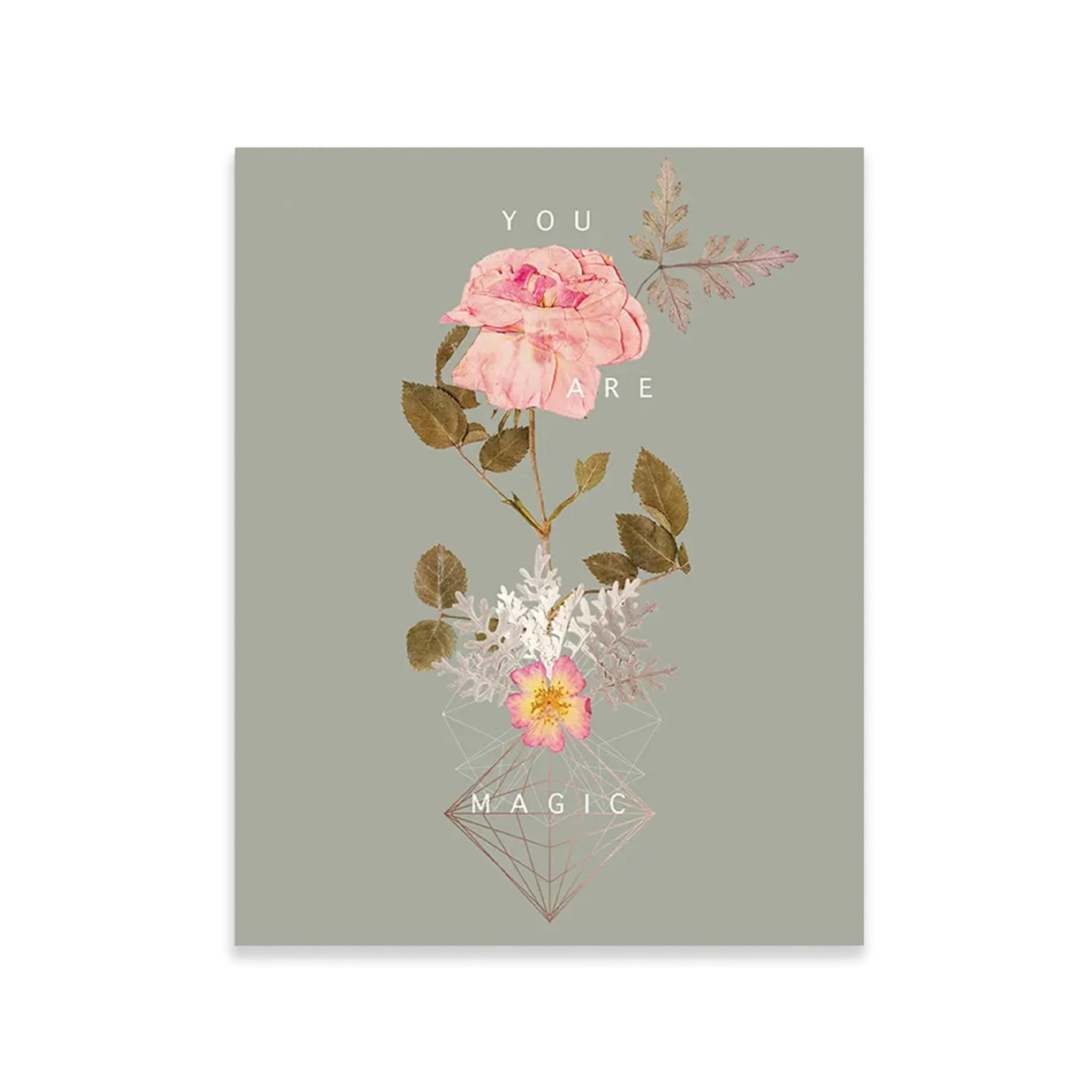 Cosmic Rose - Copper Art Print | PAPAYA - Muse + Moonstone