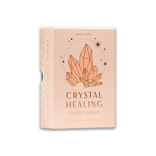 Crystal Healing Card Deck & Guidebook - Muse + Moonstone