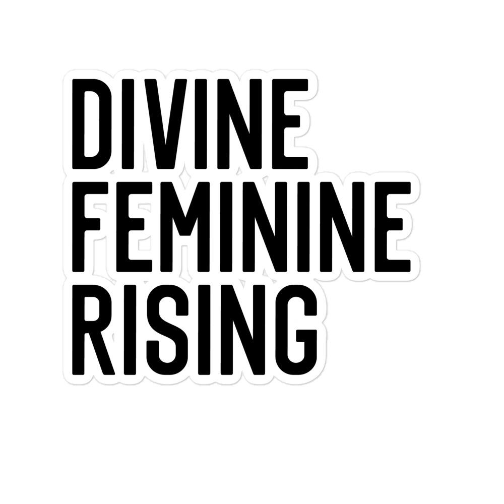 Divine Feminine Rising - Vinyl Sticker - Muse + Moonstone