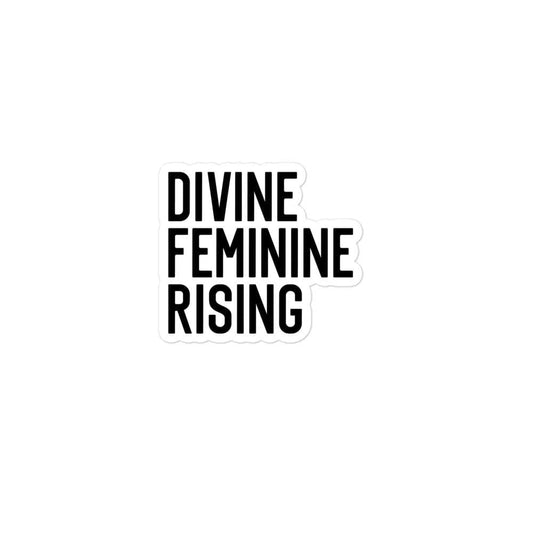 Divine Feminine Rising - Vinyl Sticker - Muse + Moonstone