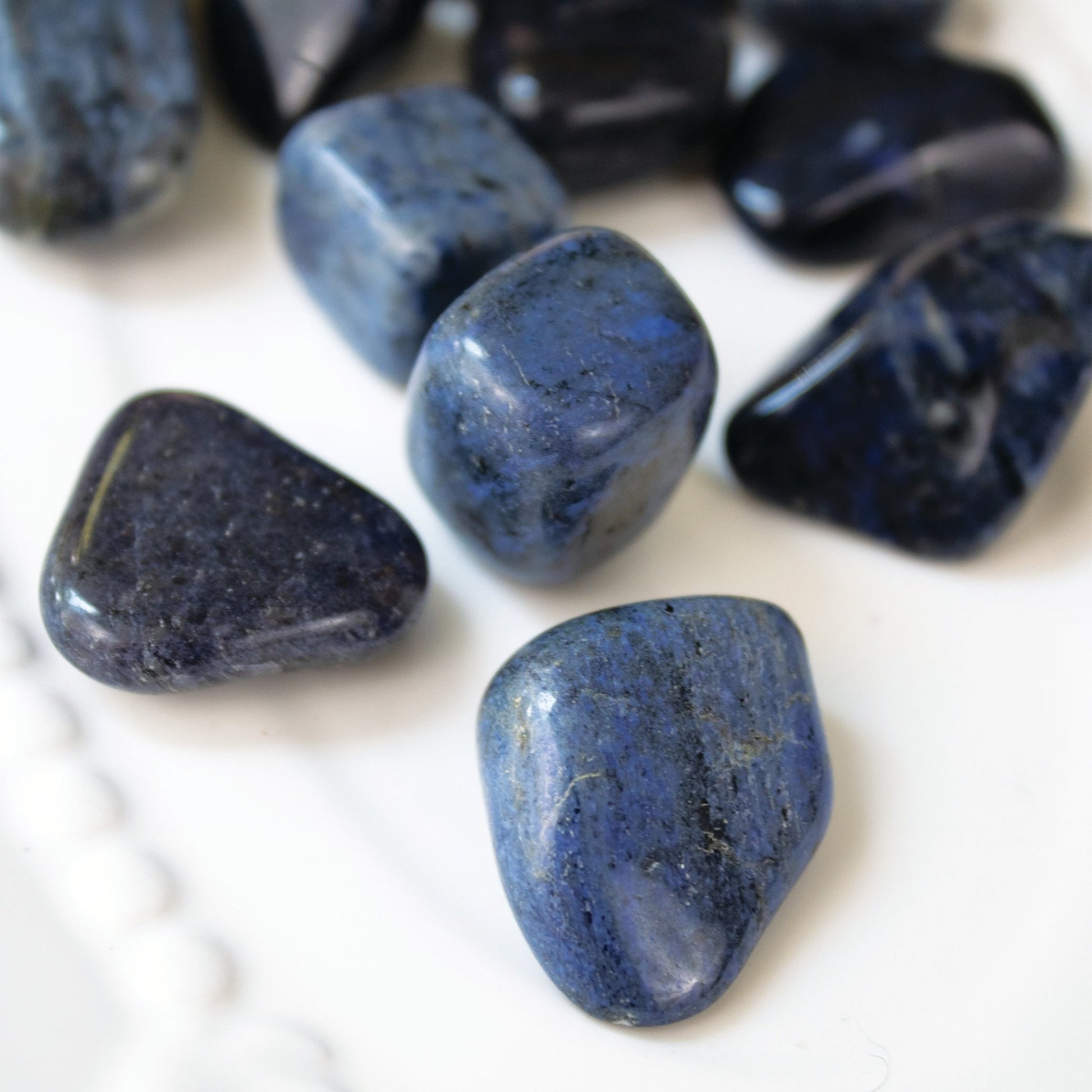 Dumortierite - Tumbled - Muse + Moonstone