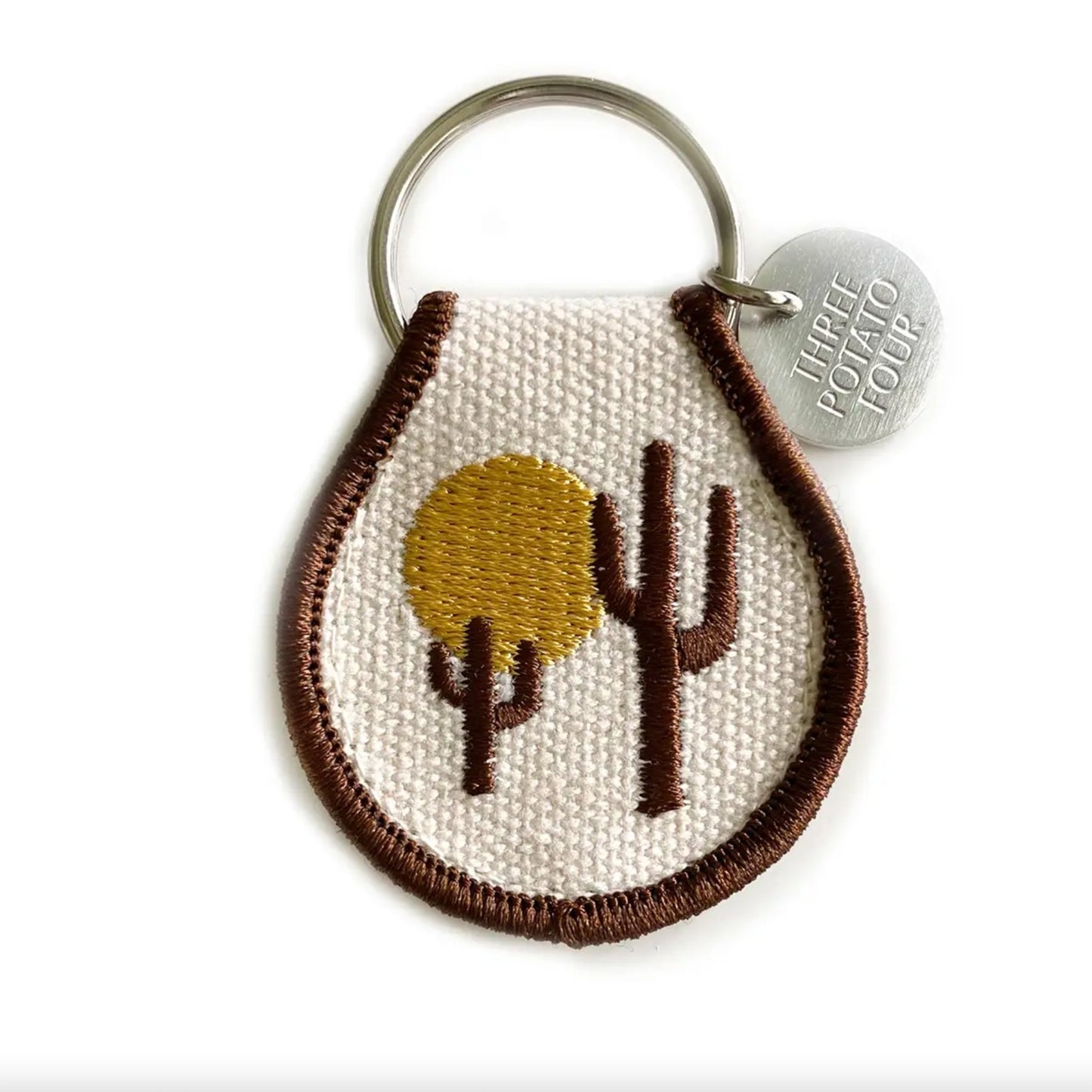 Embroidered Patch Keychain - Desert Vibes - Muse + Moonstone