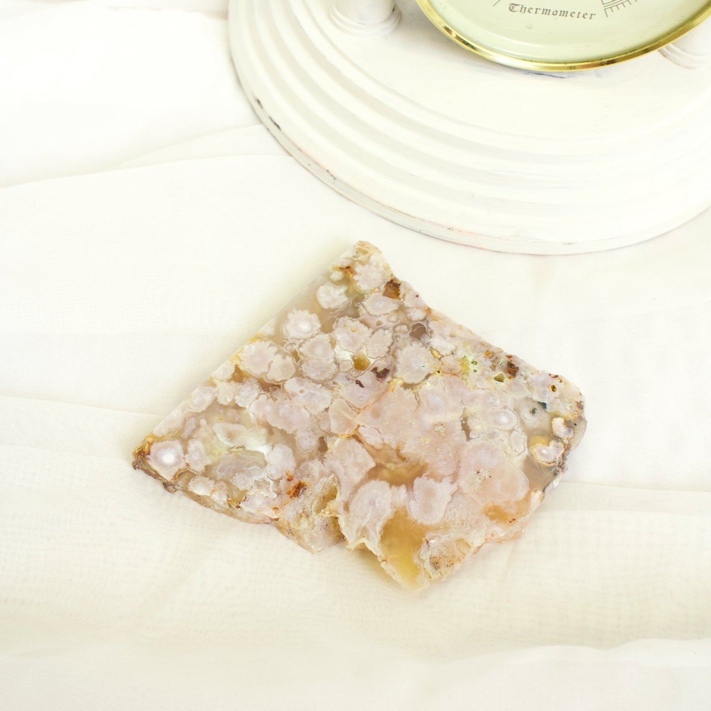 Flower Agate - Unique Slab #1 - Muse + Moonstone