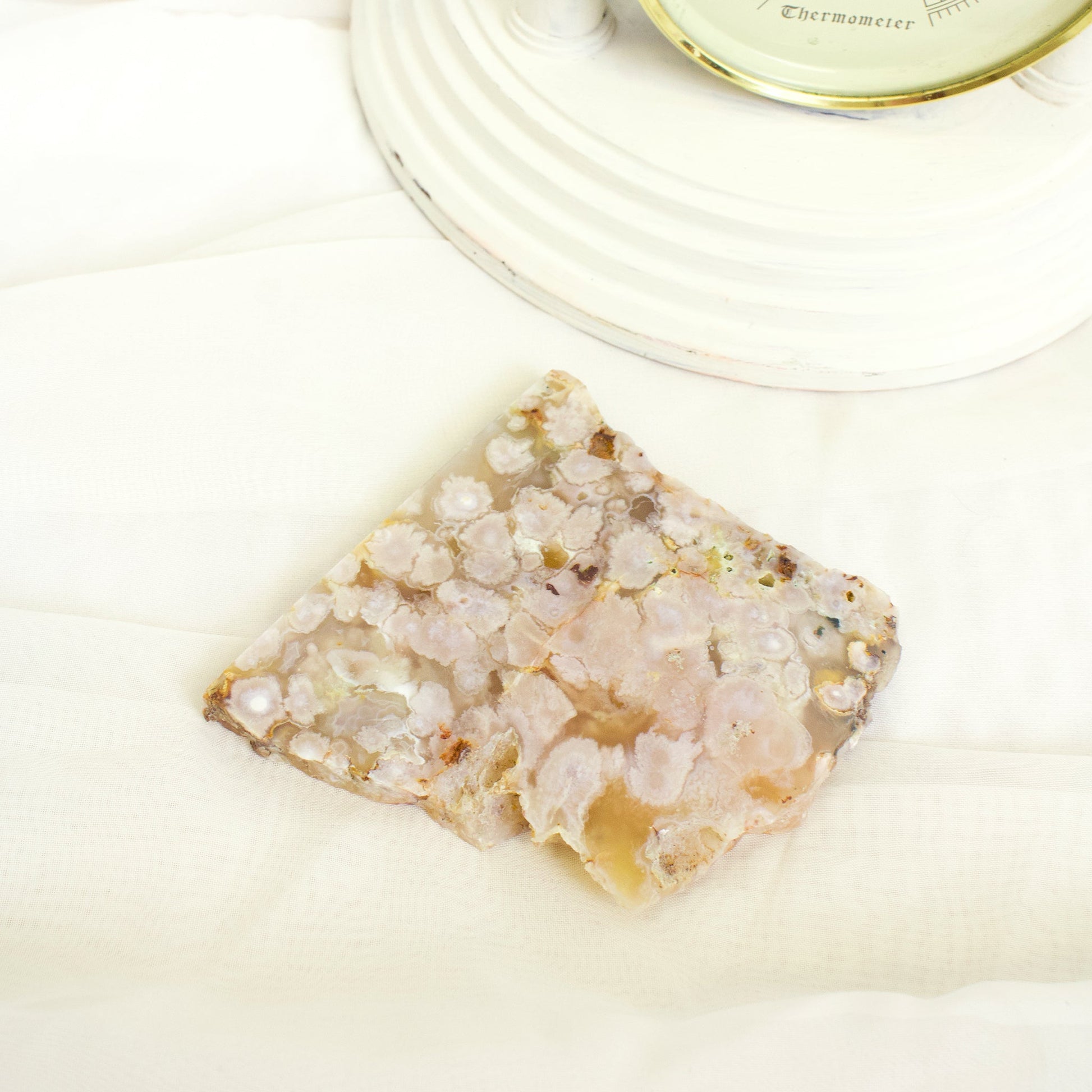 Flower Agate - Unique Slab #1 - Muse + Moonstone