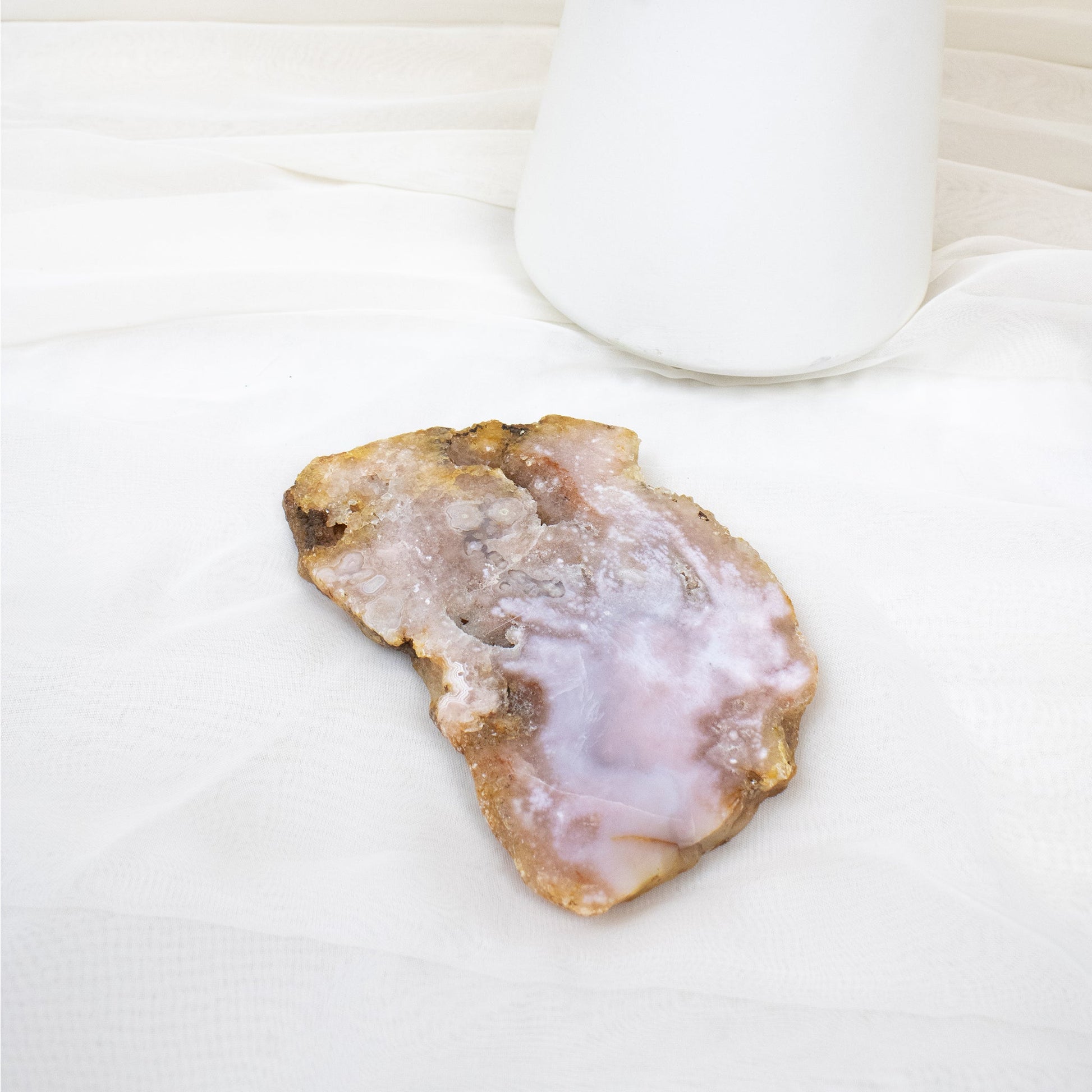 Flower Agate - Unique Slab #3 - Muse + Moonstone