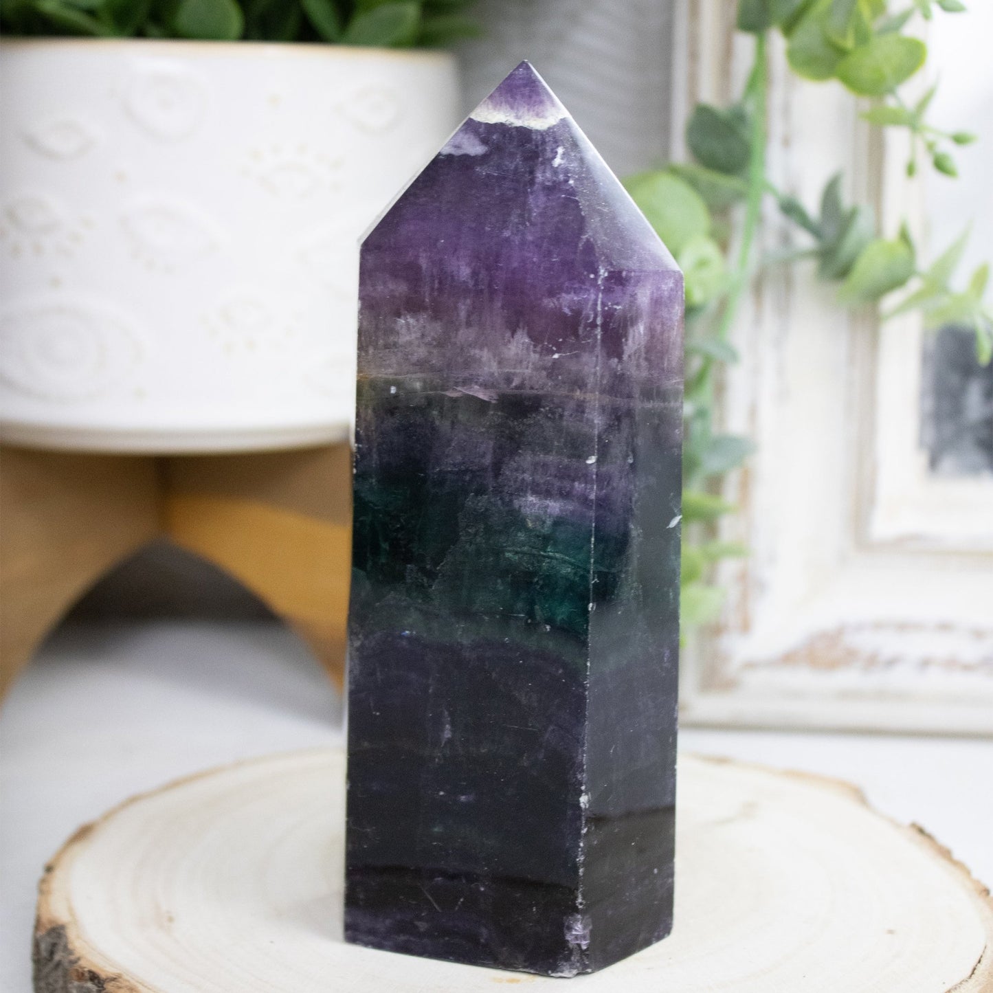 Fluorite - Generator - Unique Specimen #2 - Muse + Moonstone