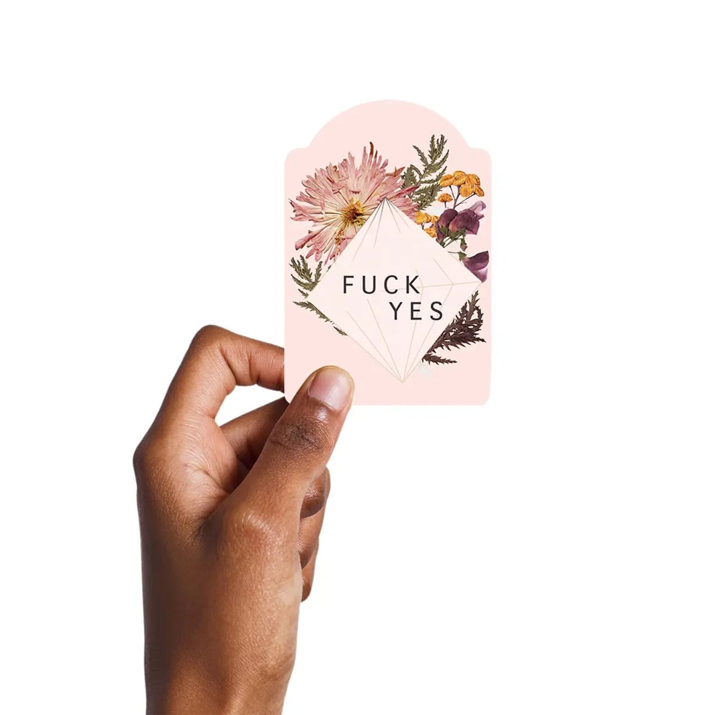 Fuck Yes - Vinyl Sticker | PAPAYA - Muse + Moonstone