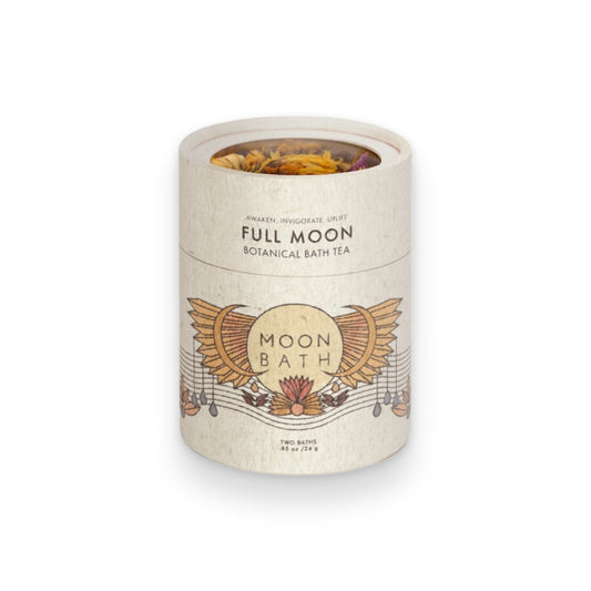 FULL MOON - Botanical Bath Tea | Moon Bath - Muse + Moonstone