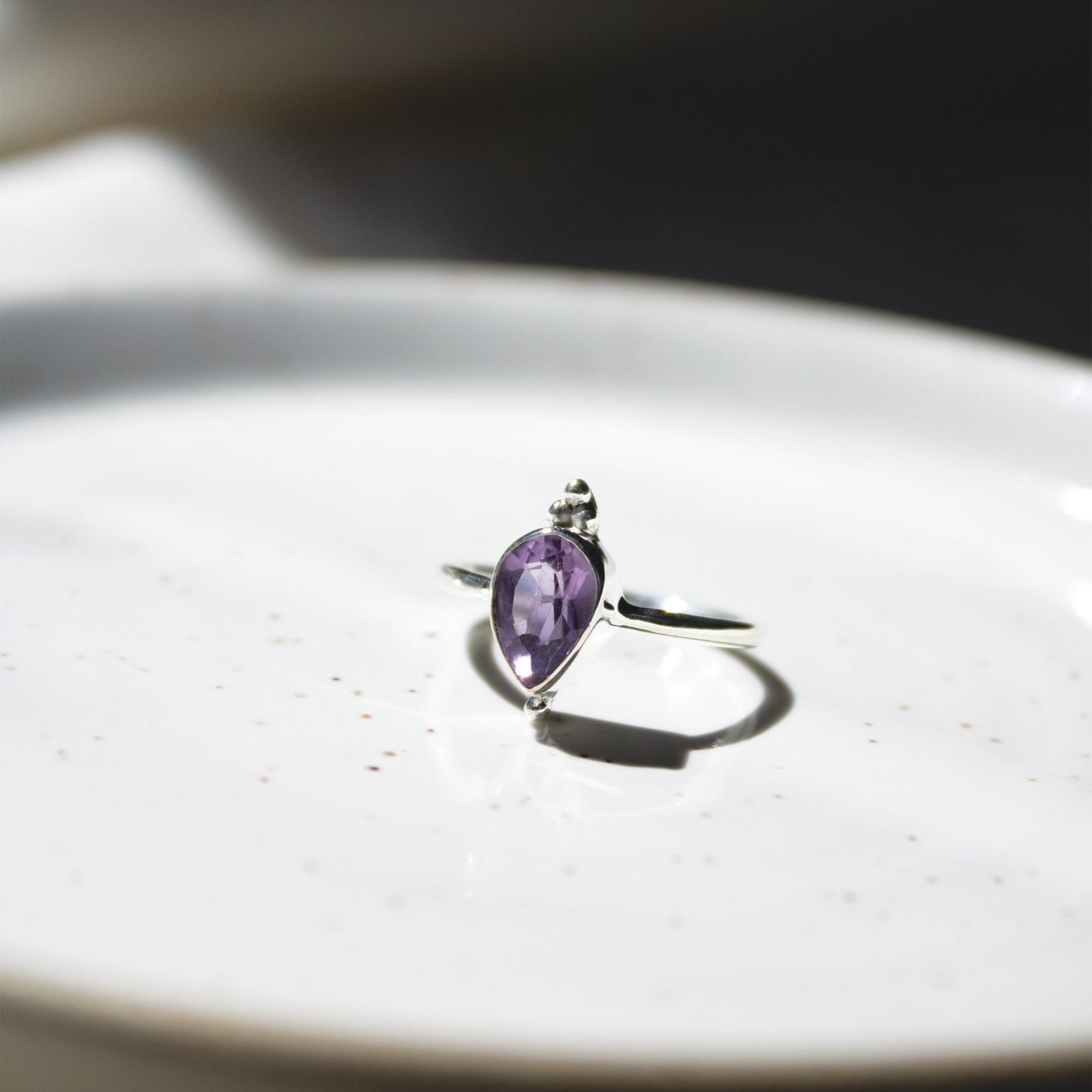 Amethyst Ring | Love + Lark - Muse + Moonstone