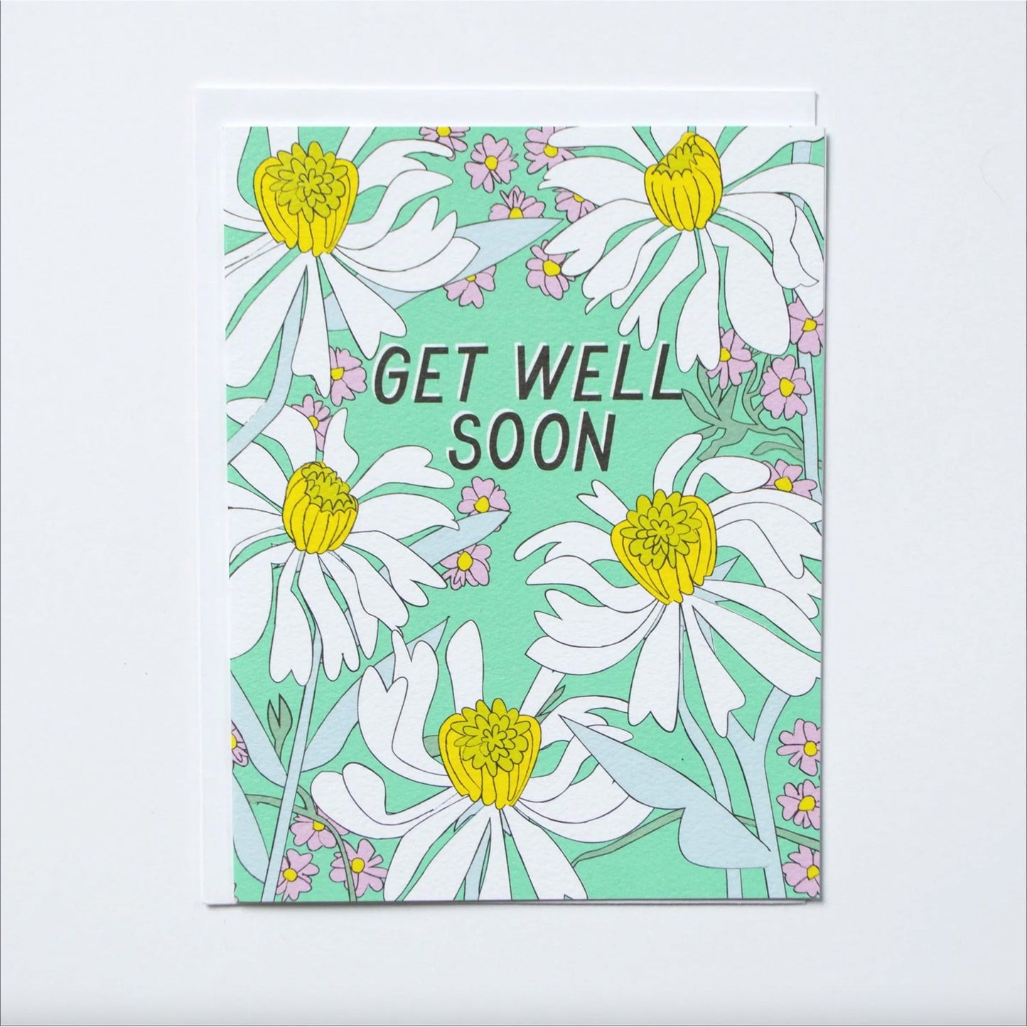 Get Well Soon Daisies Note Card | BANQUET WORKSHOP - Muse + Moonstone