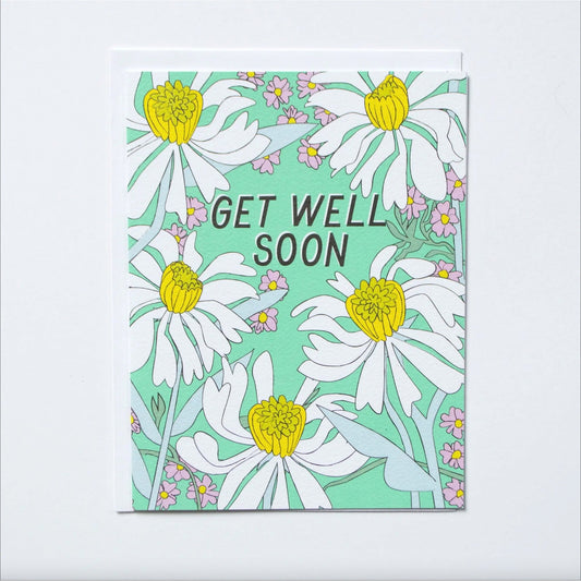 Get Well Soon Daisies Note Card | BANQUET WORKSHOP - Muse + Moonstone