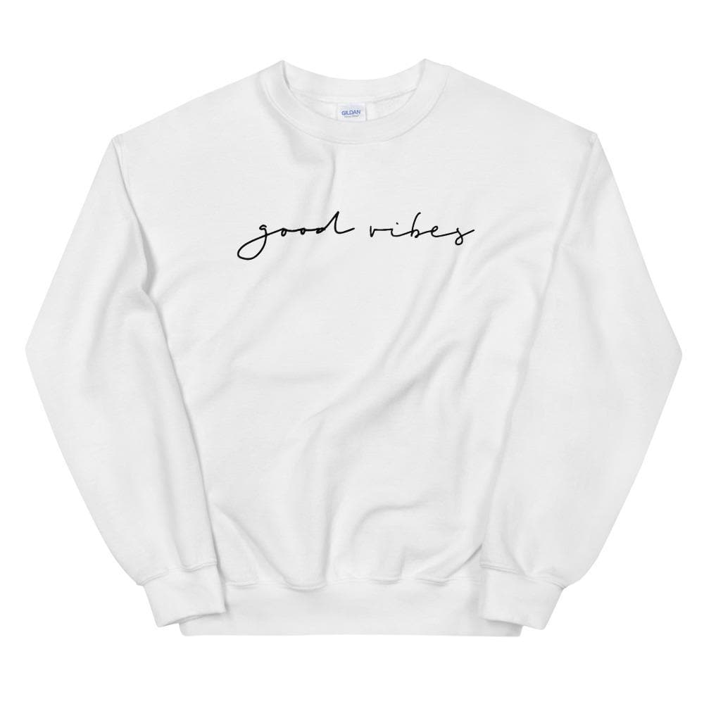 GOOD VIBES | Crew Sweatshirt - Muse + Moonstone