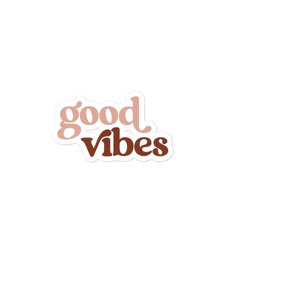 Good Vibes - Vinyl Sticker - Muse + Moonstone