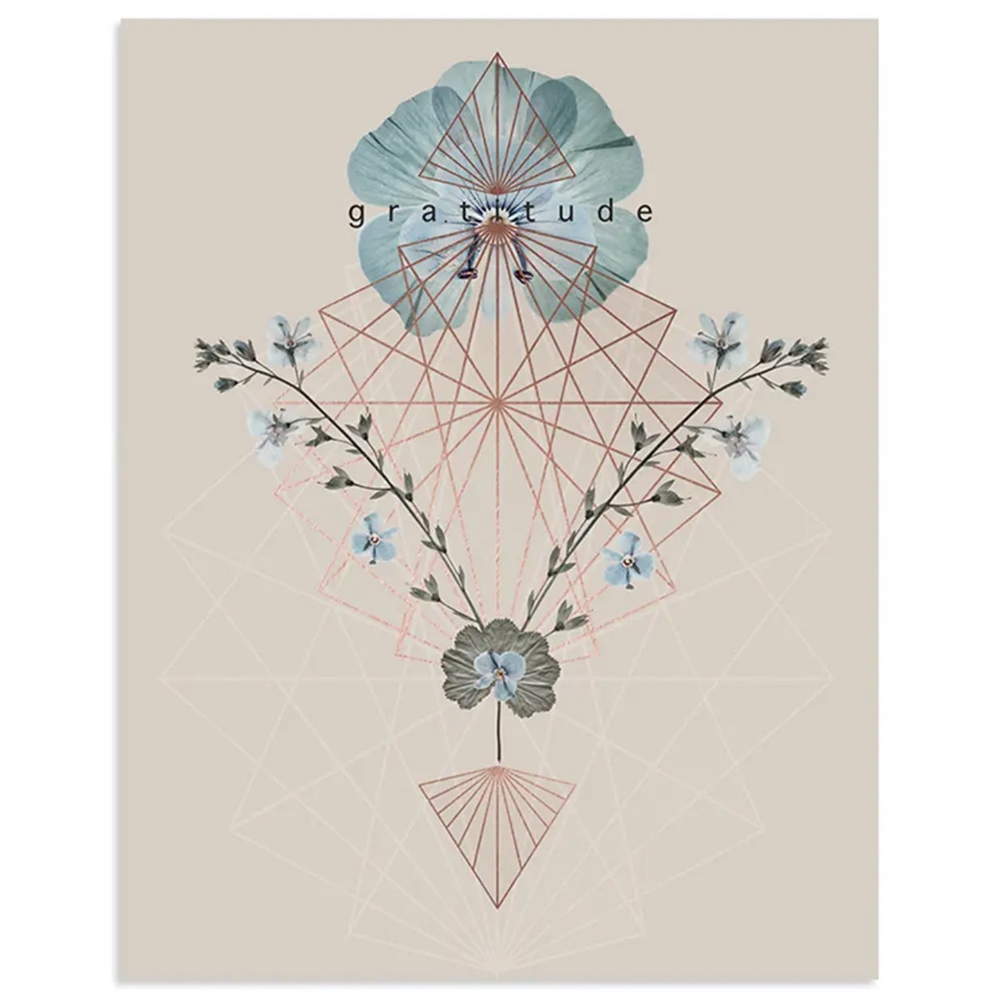 Gratitude - Copper Art Print | PAPAYA - Muse + Moonstone