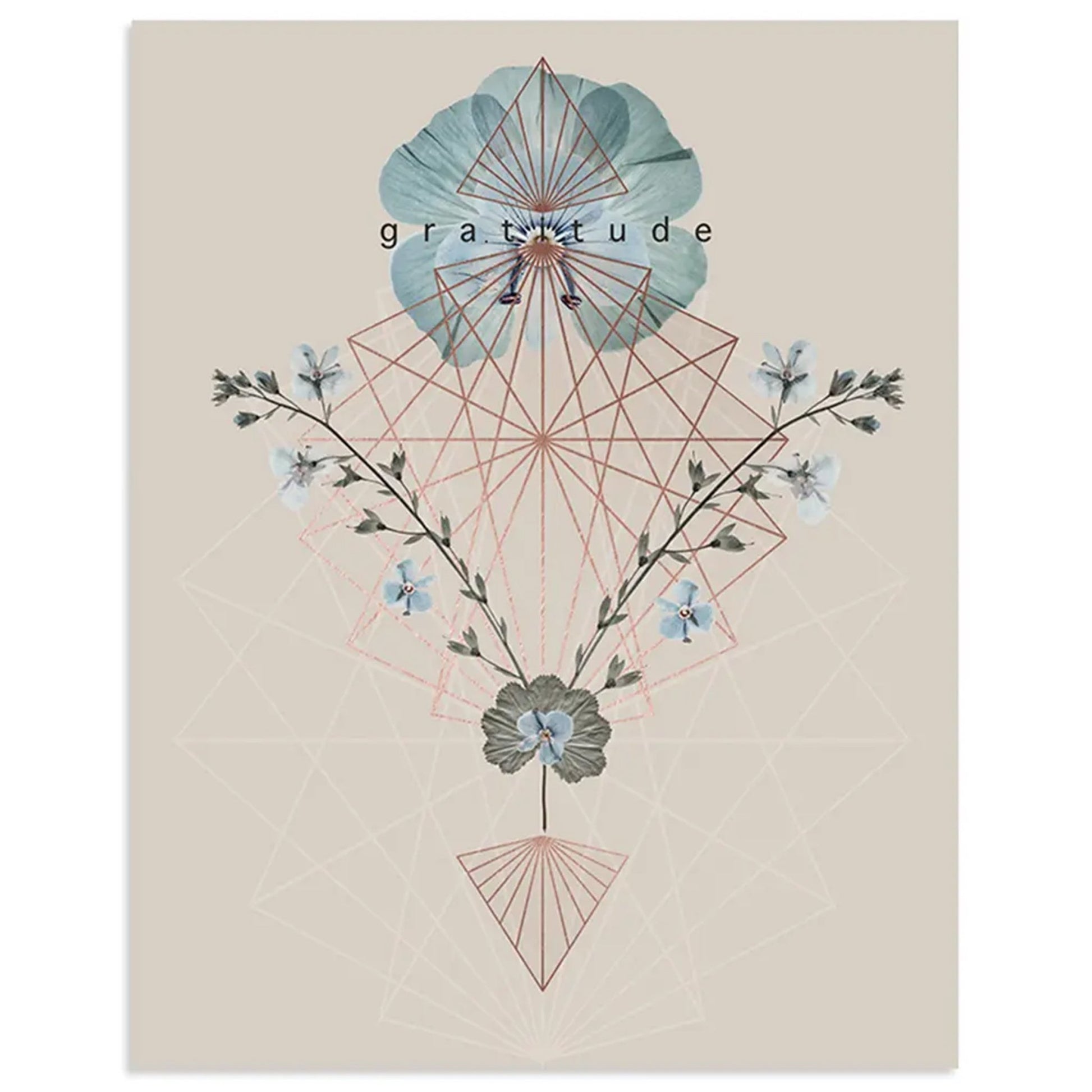 Gratitude - Copper Art Print | PAPAYA - Muse + Moonstone