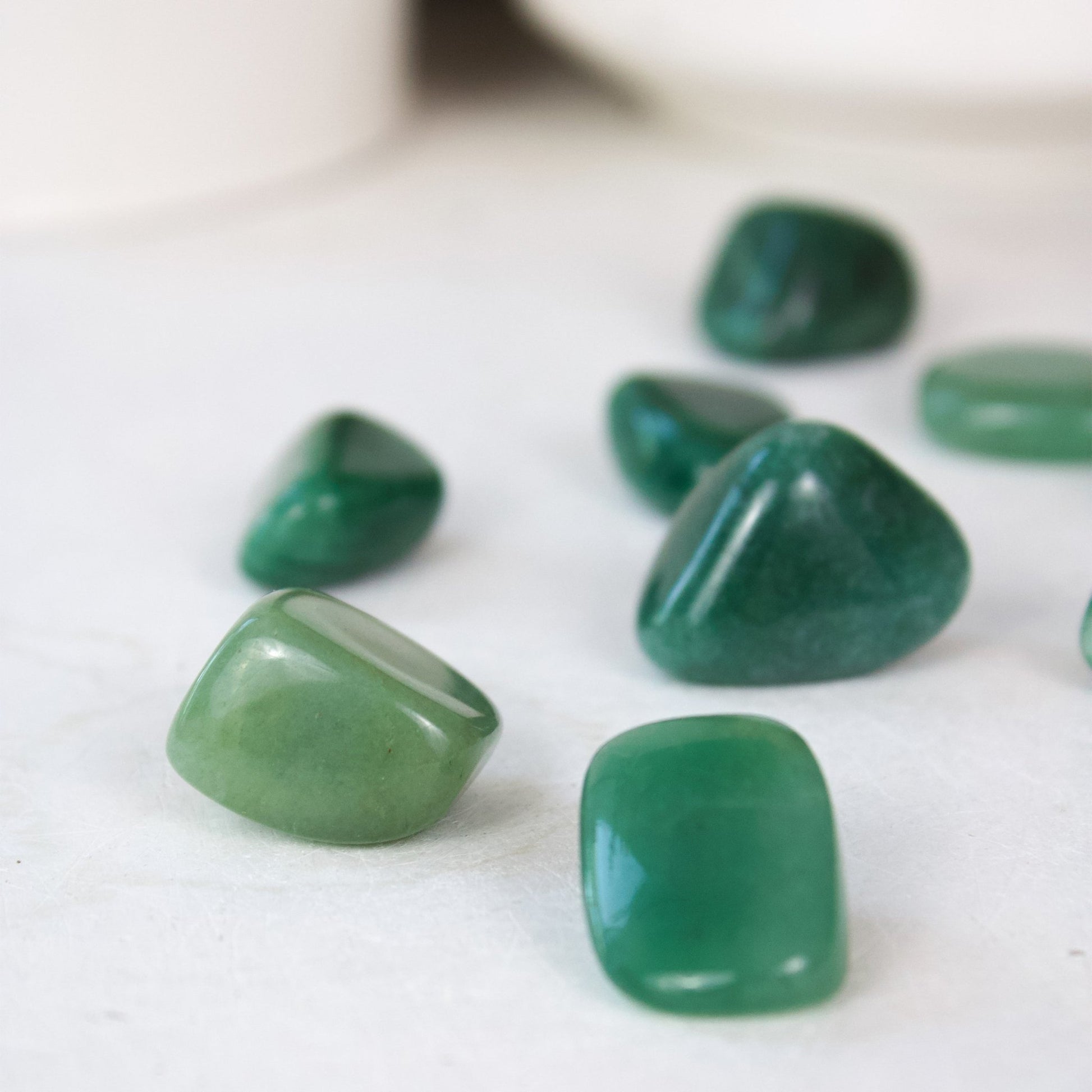 Green Aventurine - Tumbled - Muse + Moonstone