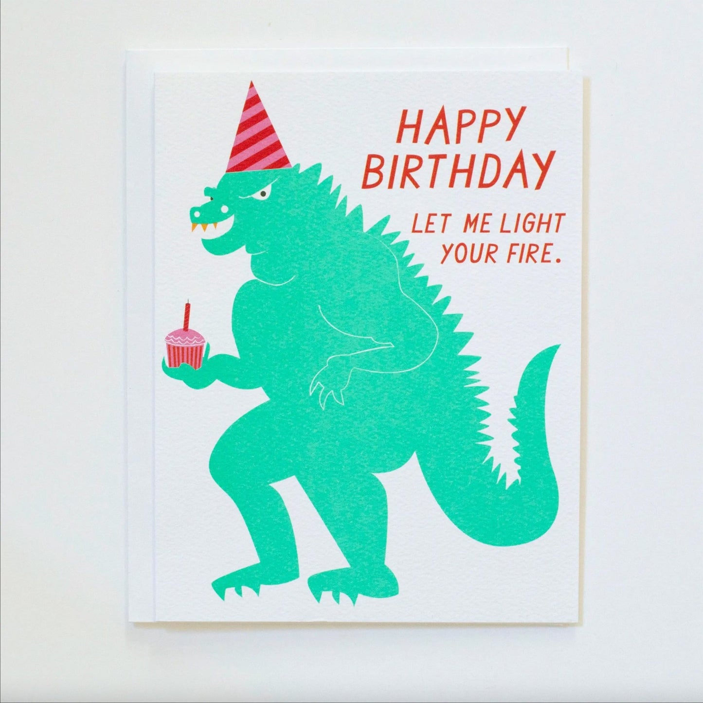 Happy Birthday - Let Me Light Your Fire - Note Card | BANQUET WORKSHOP - Muse + Moonstone