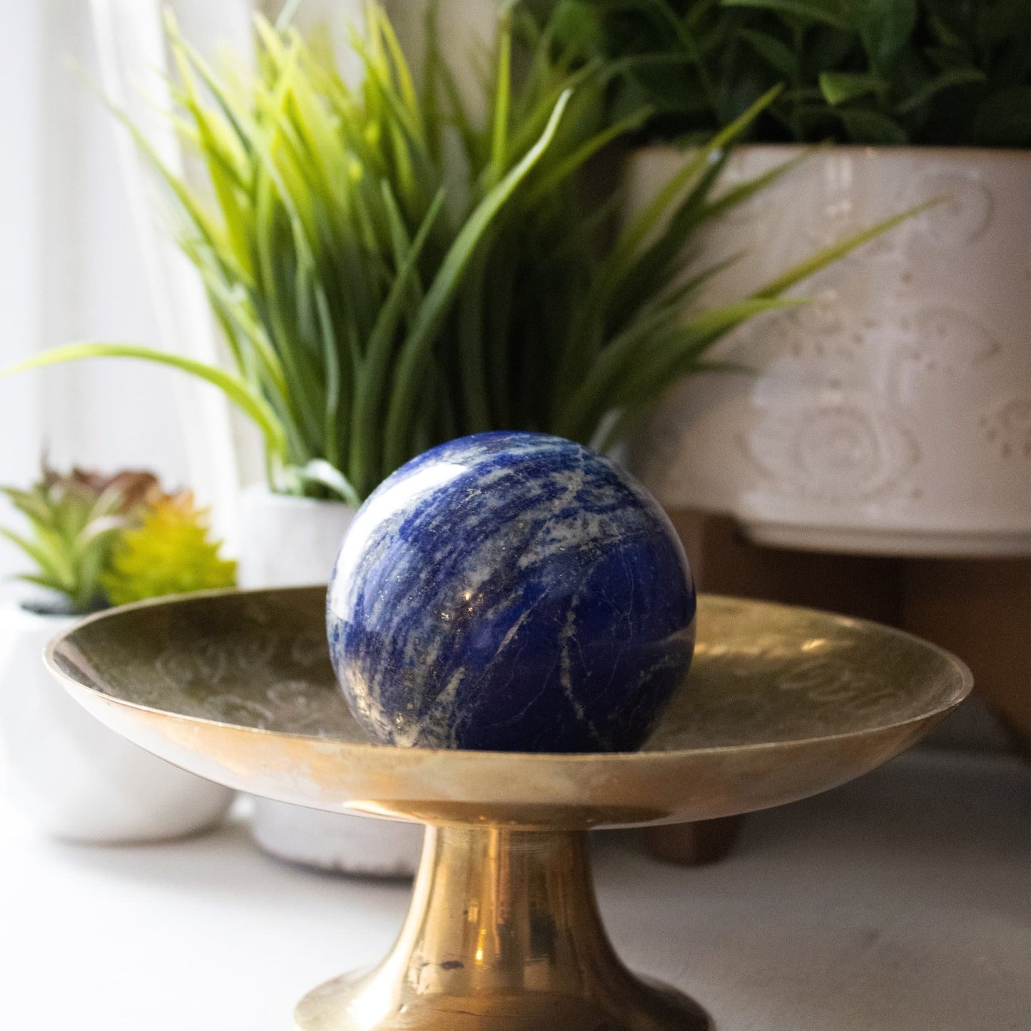 Lapis Lazuli - Sphere - Muse + Moonstone
