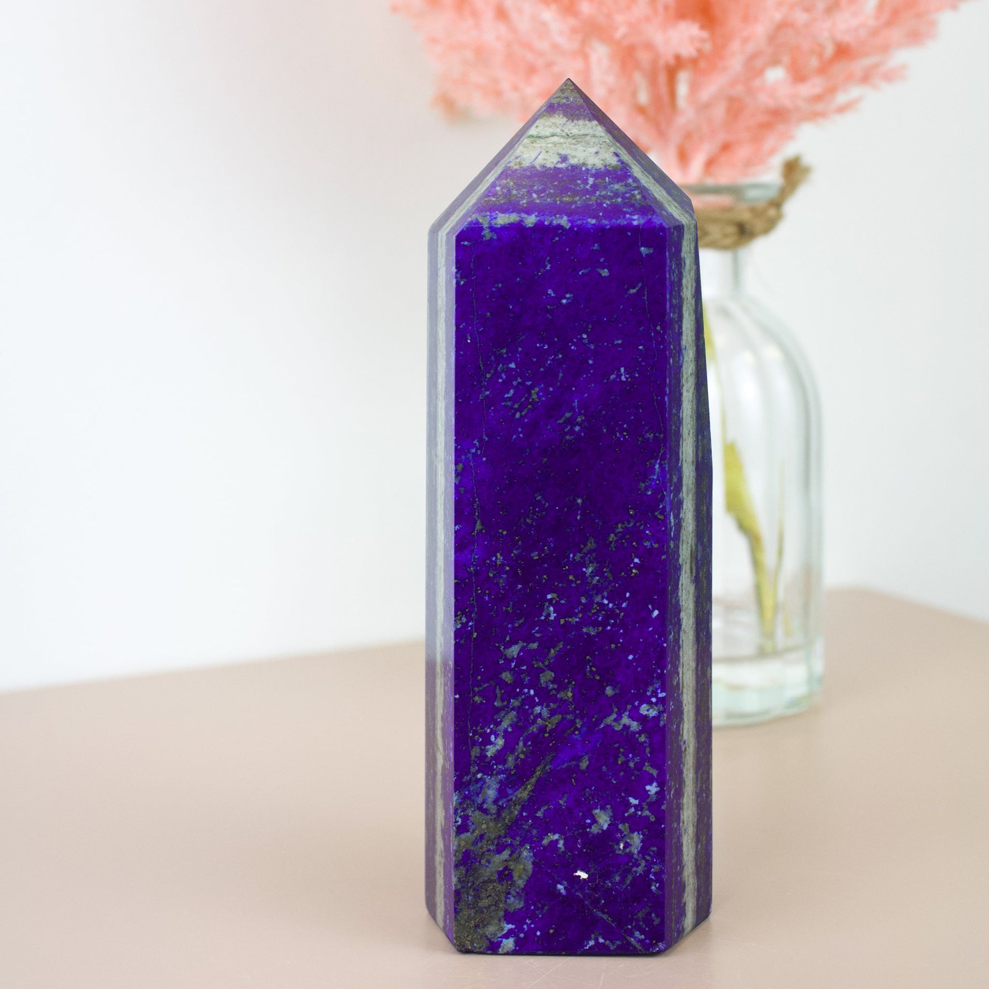 Lapis Lazuli - Unique Polished Tower - #1 - Muse + Moonstone
