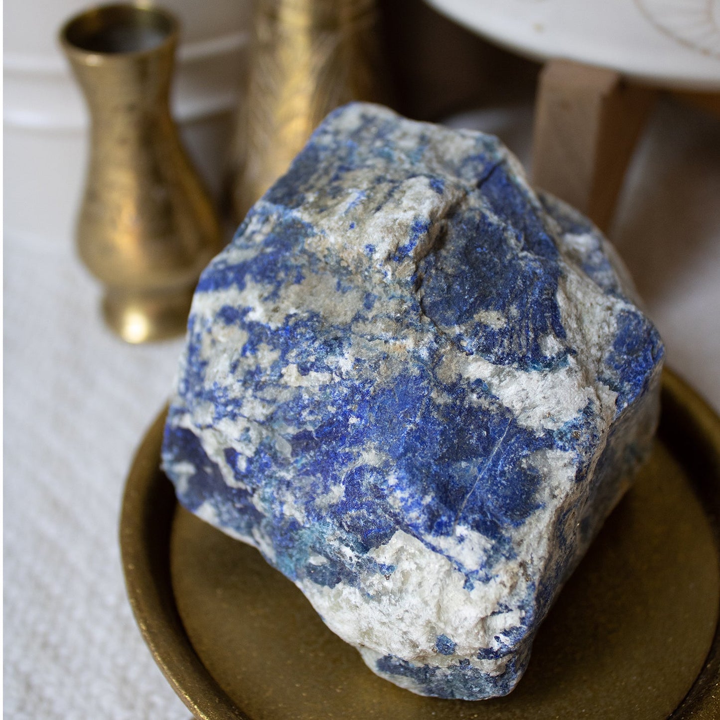 Lapis Lazuli - Unique Rough Specimen - #1 - Muse + Moonstone