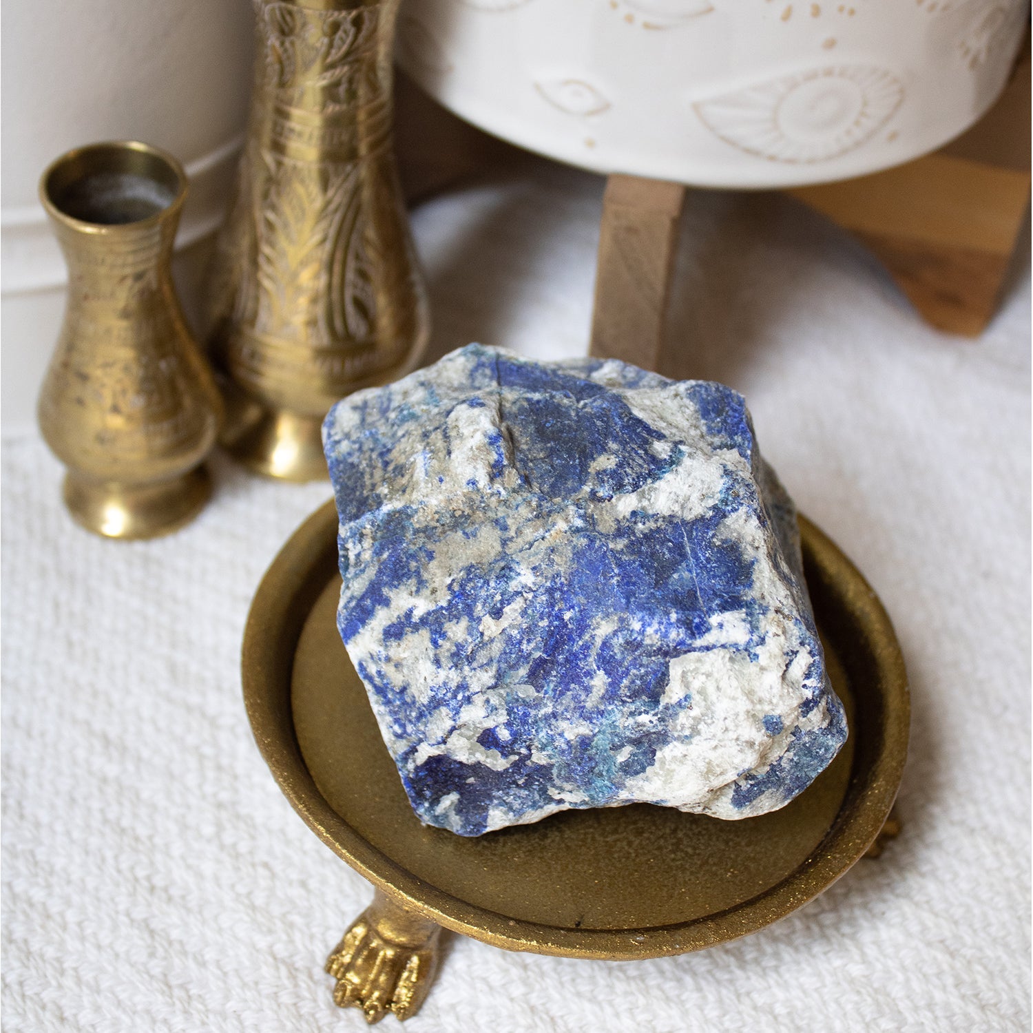 Lapis Lazuli - Unique Rough Specimen - #1 - Muse + Moonstone
