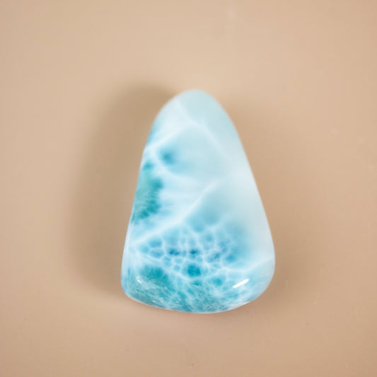 Larimar - Polished Piece #3 - Muse + Moonstone