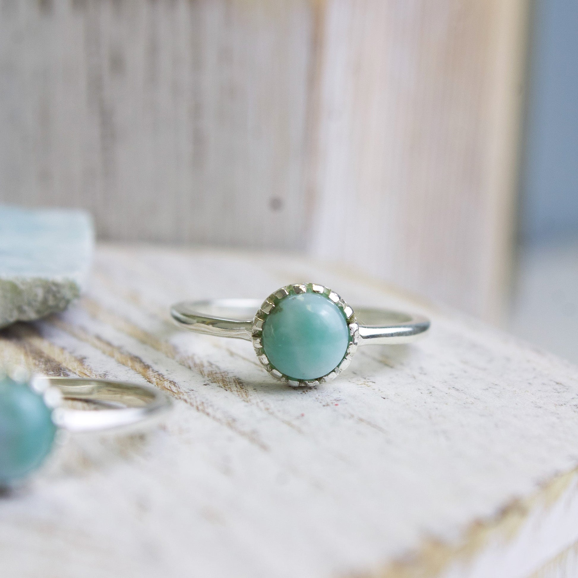 Larimar Ring | Love + Lark - Muse + Moonstone