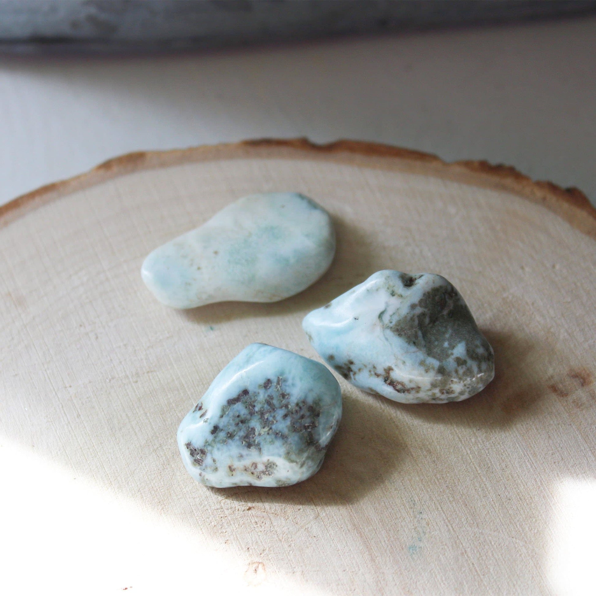 Larimar - Tumbled - Muse + Moonstone