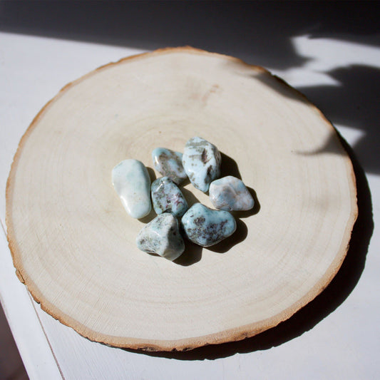 Larimar - Tumbled - Muse + Moonstone