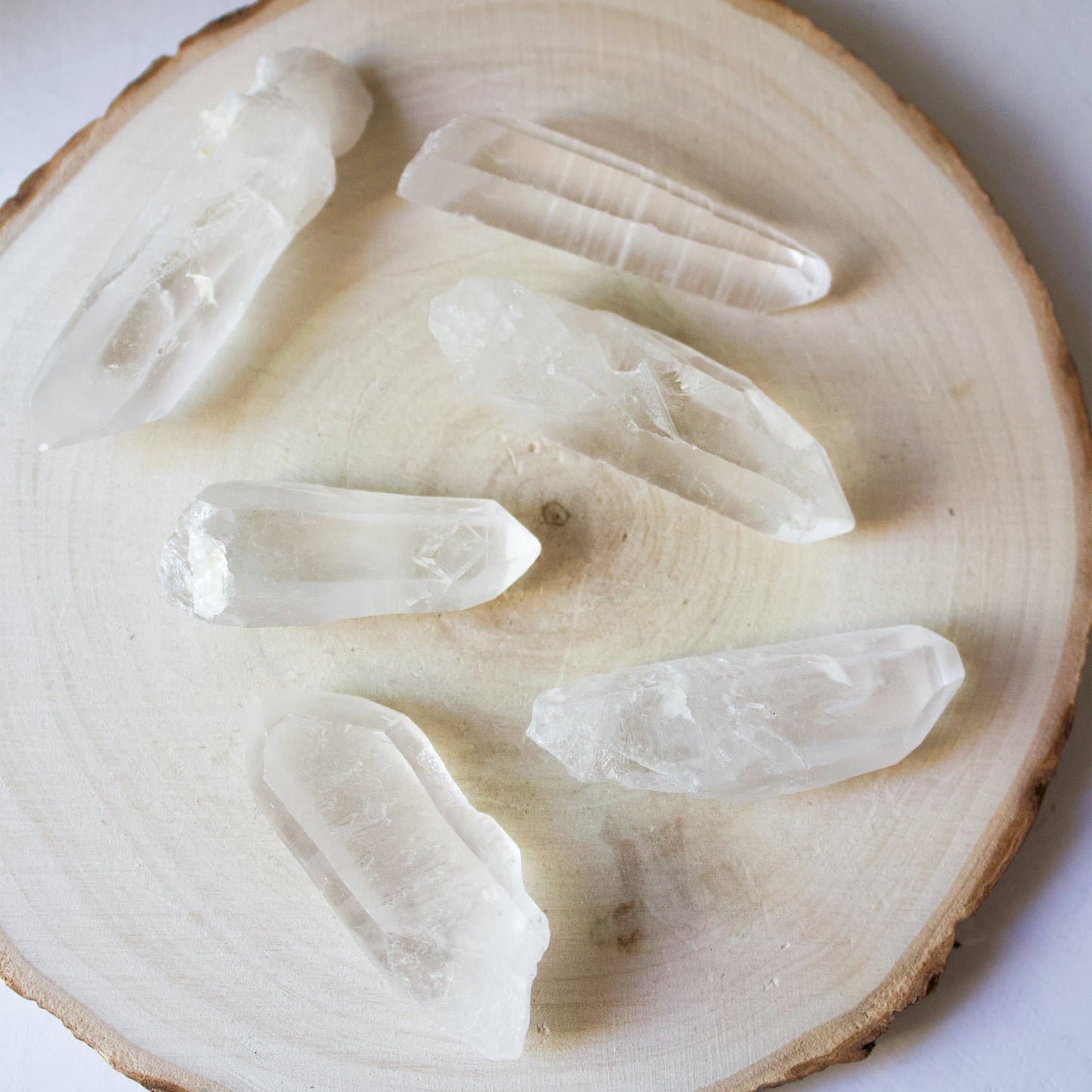 Lemurian Quartz - Crystal Points - Muse + Moonstone